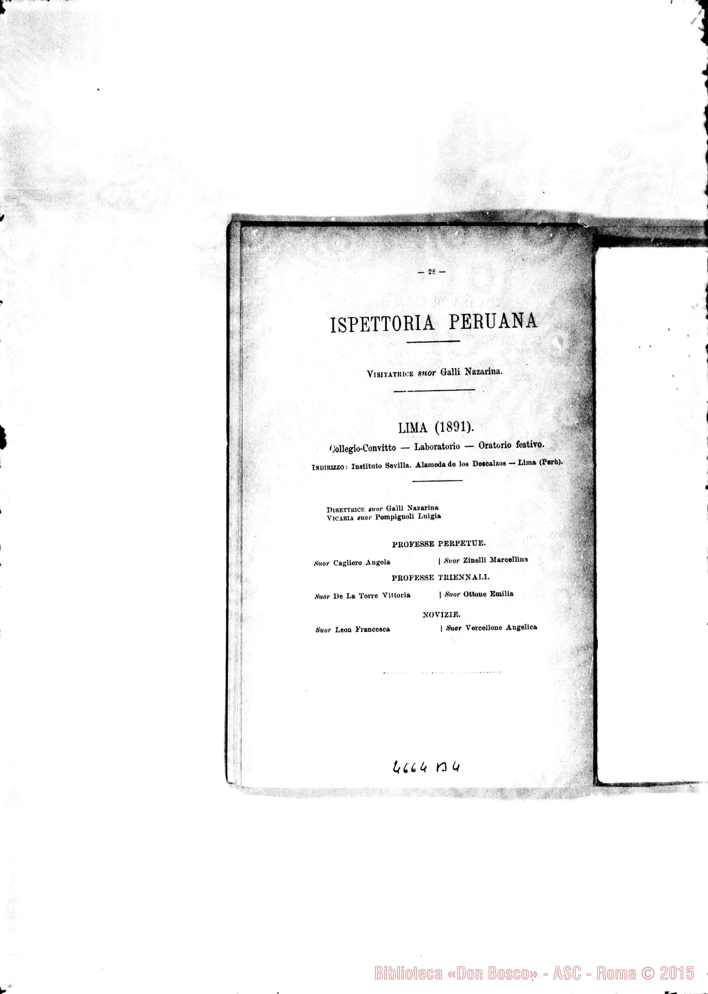 Fotogramma B 4 — America - Appaiono: La Plata (Arg.), Hoja Redonda (Perú), Contratación (Colom.) - Spariscono: Pindamonhangaba, San Paolo, San Martín