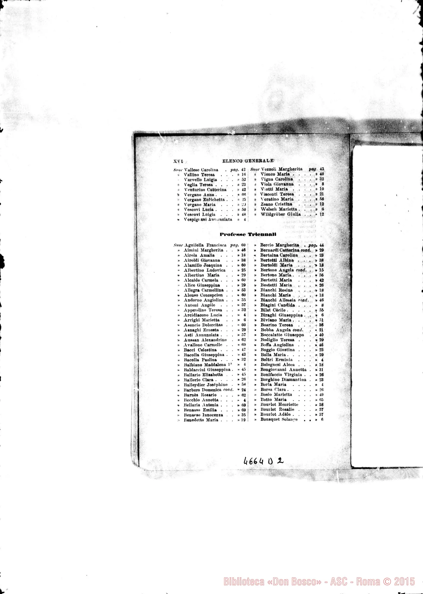 Fotogramma D 2 — 1899 Europa - Appaiono: Tor.-Martinetto, Cassolnovo (seconda). Isola d’Asti, Perosa, S. Salvatore (due), Arquata, Civitavecchia, Genazzano, St. Denis (Fr.), Muri (Svizzera), Eckmiil (Afr.), Porto Farin (Afr.) - Spariscono: Catania (seconda)
