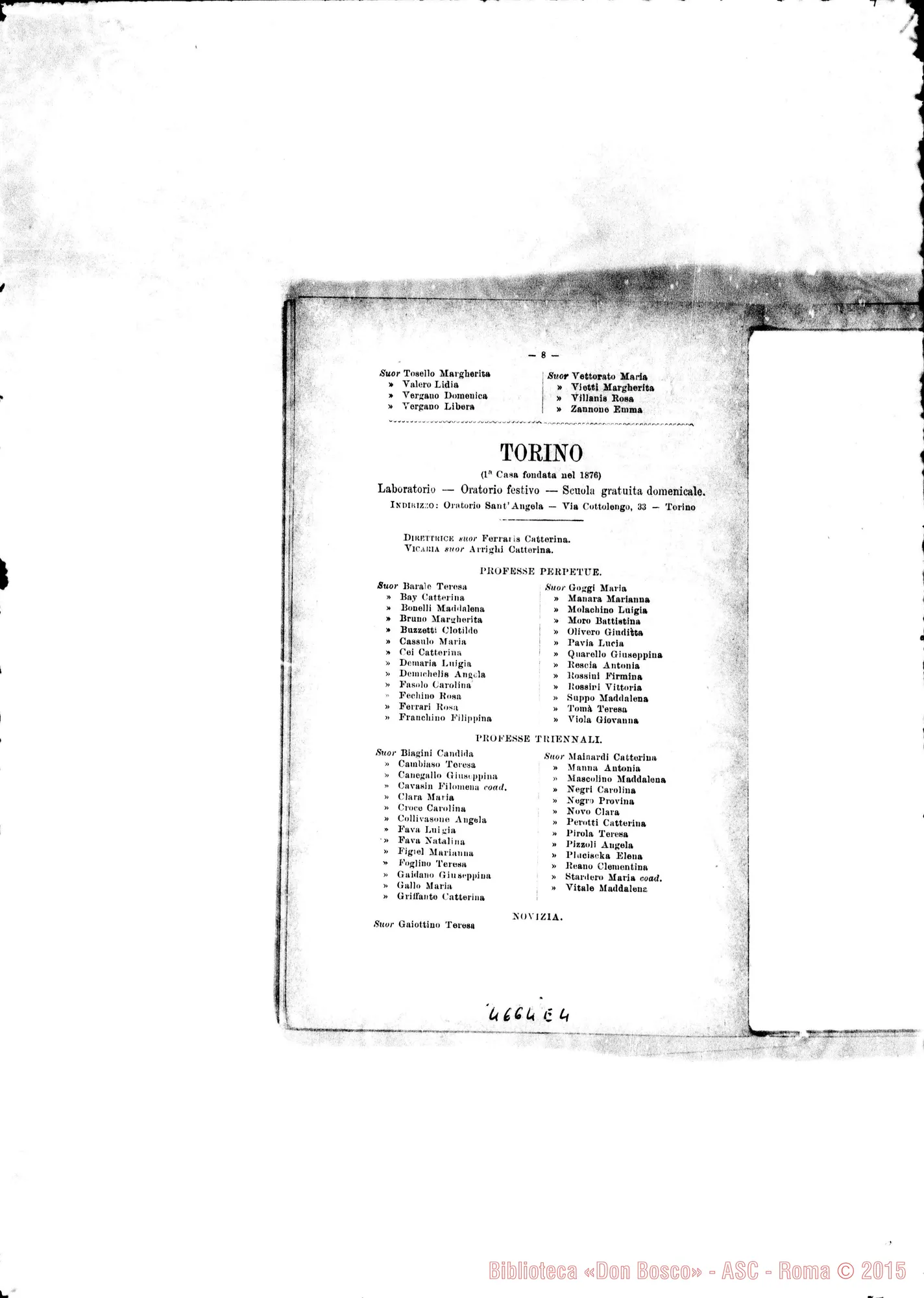 Fotogramma E 4 — 1899 Europa - Appaiono: Tor.-Martinetto, Cassolnovo (seconda). Isola d’Asti, Perosa, S. Salvatore (due), Arquata, Civitavecchia, Genazzano, St. Denis (Fr.), Muri (Svizzera), Eckmiil (Afr.), Porto Farin (Afr.) - Spariscono: Catania (seconda)