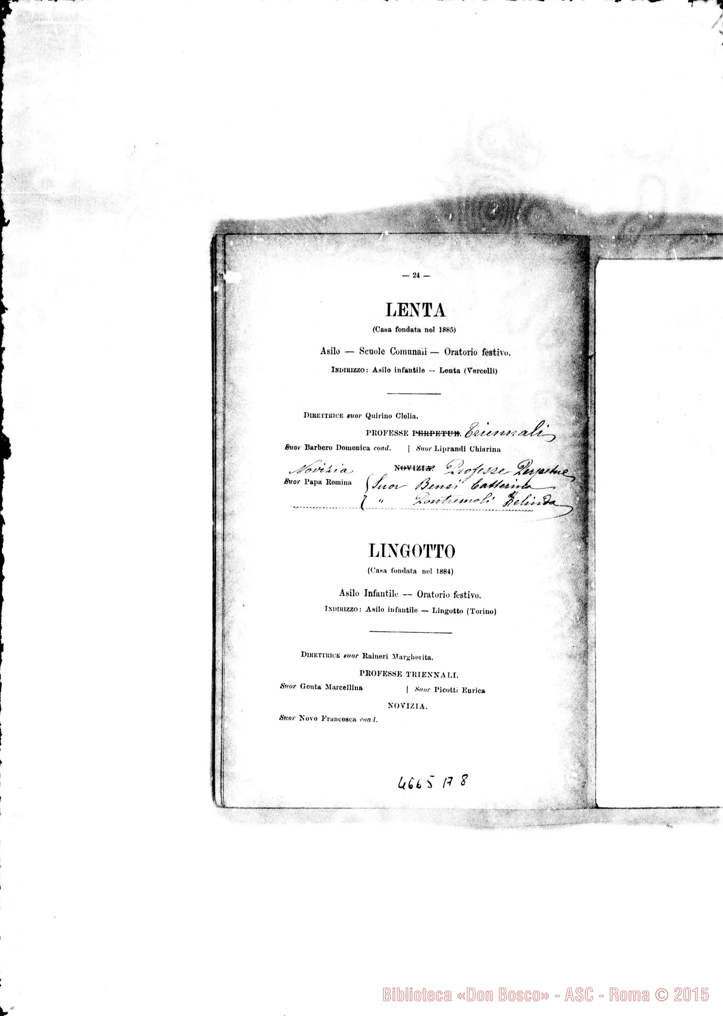 Fotogramma A 8 — 1899 Europa - Appaiono: Tor.-Martinetto, Cassolnovo (seconda). Isola d’Asti, Perosa, S. Salvatore (due), Arquata, Civitavecchia, Genazzano, St. Denis (Fr.), Muri (Svizzera), Eckmiil (Afr.), Porto Farin (Afr.) - Spariscono: Catania (seconda)