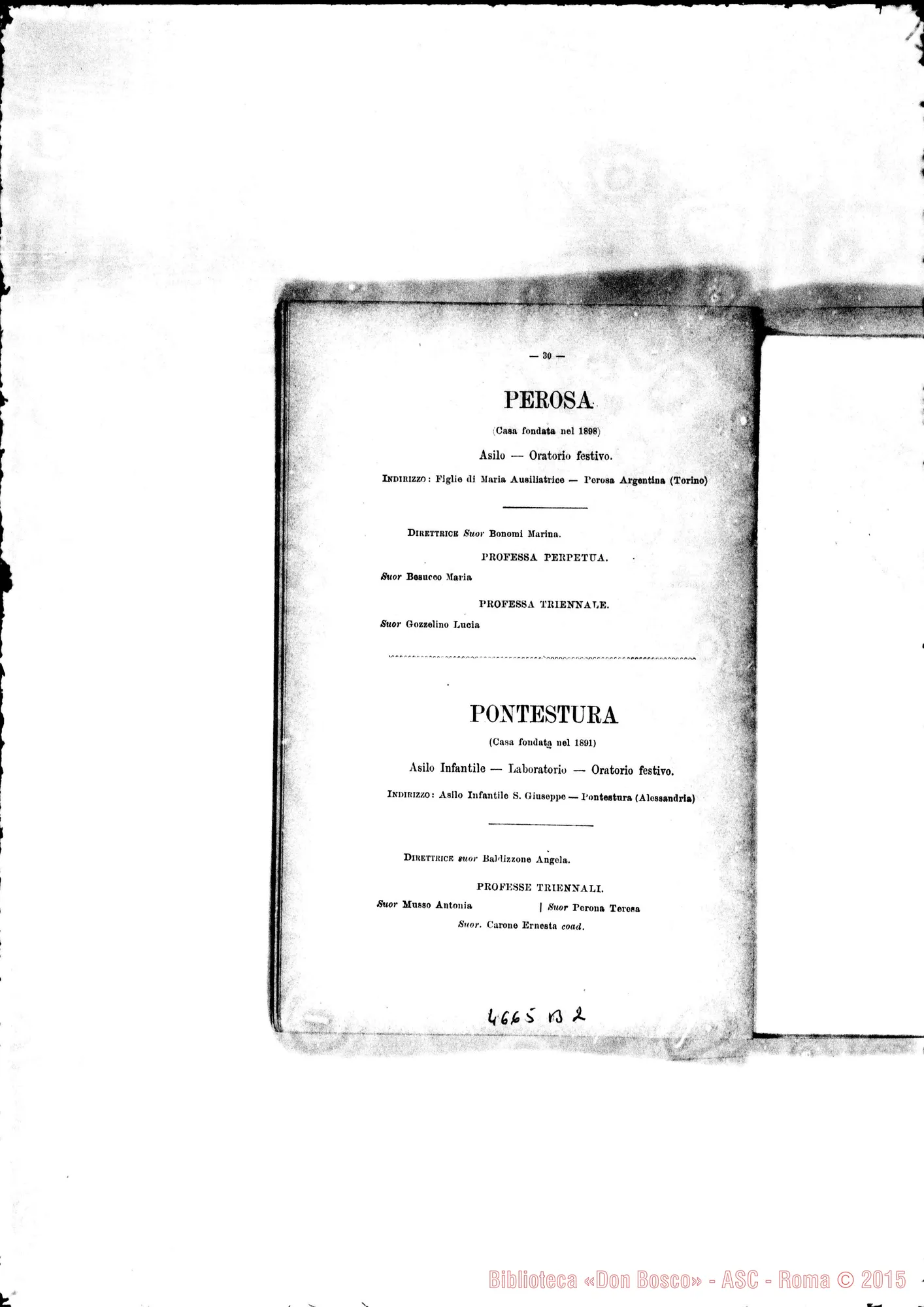 Fotogramma B 2 — 1899 Europa - Appaiono: Tor.-Martinetto, Cassolnovo (seconda). Isola d’Asti, Perosa, S. Salvatore (due), Arquata, Civitavecchia, Genazzano, St. Denis (Fr.), Muri (Svizzera), Eckmiil (Afr.), Porto Farin (Afr.) - Spariscono: Catania (seconda)