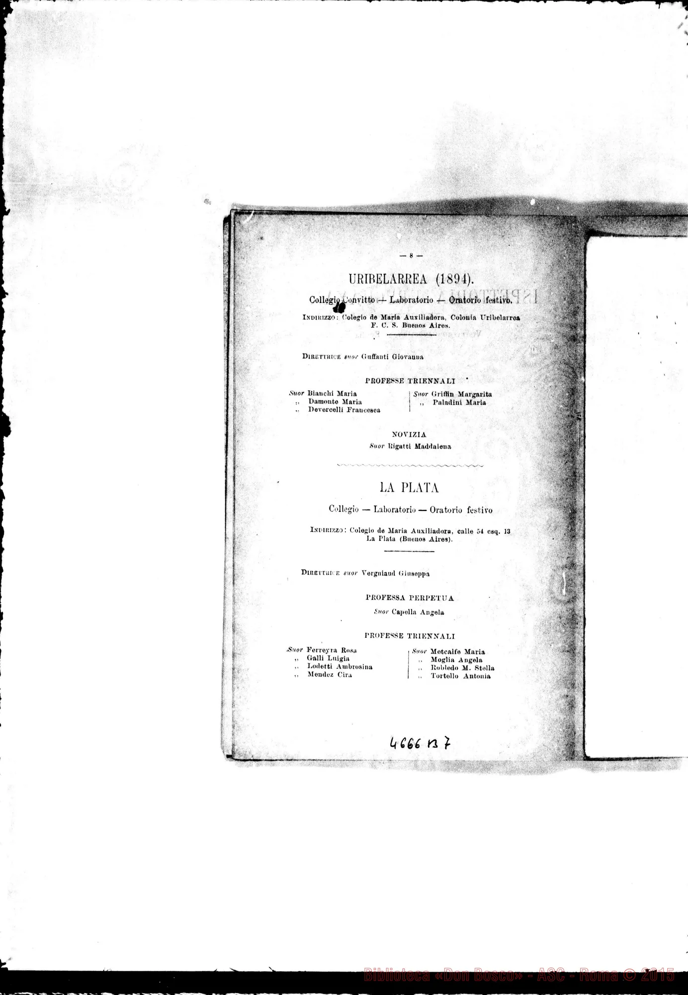 Fotogramma B 7 — America - Appaiono: Bernal (Arg.), Manga (Uruguay), Puntarenas (seconda) (Chile), Dawson (seconda) (Chile), Junín de los Andes (Chile), Tulacingo Hidalgo (Messico), Coxipó (Bras.) - Spariscono: Etagnac, Lima-prima, Hoja Redonda, Santa Teresa