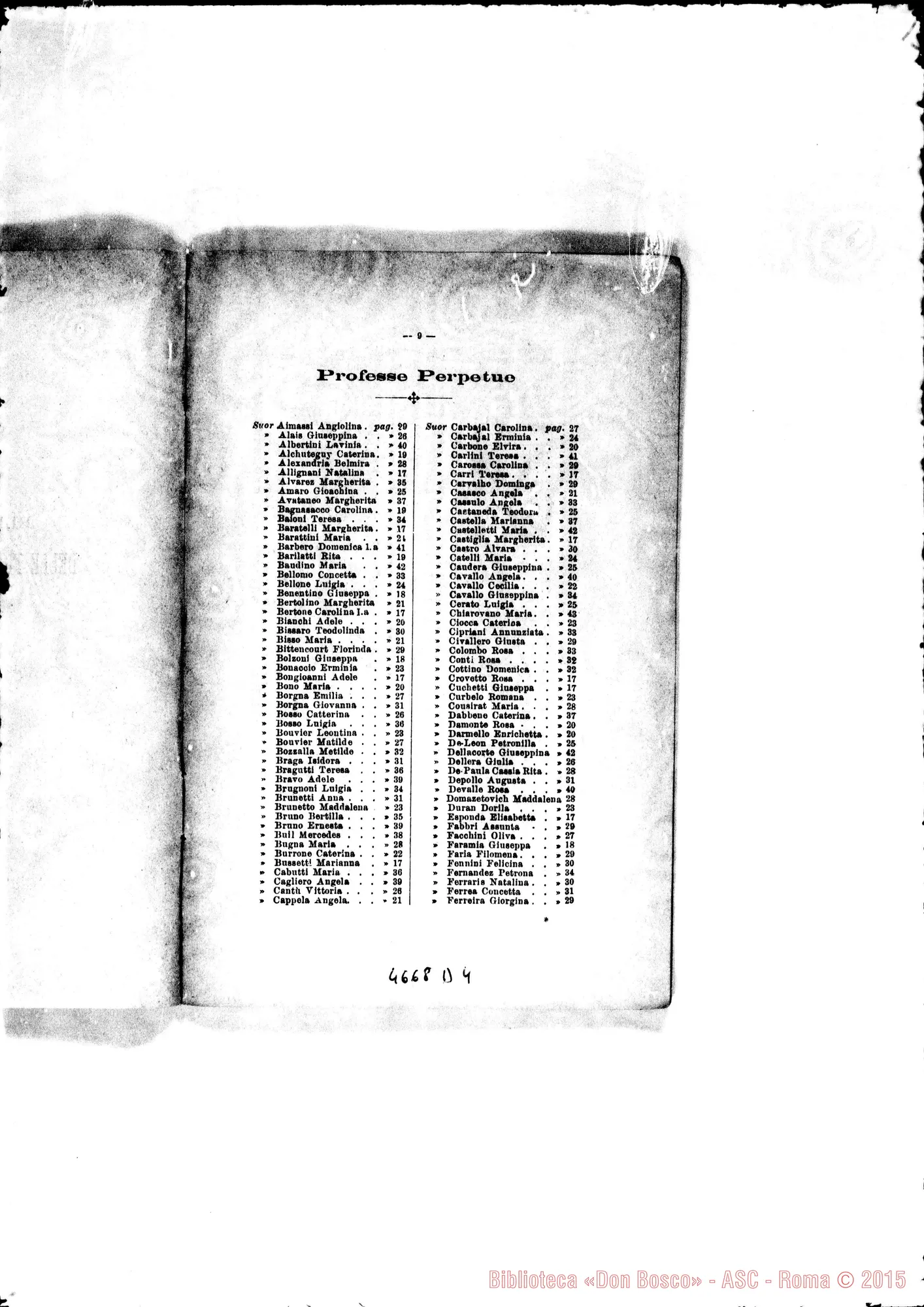 Fotogramma D 4 — America - Appaiono: Asunción (Paraguay), Guaratinguetà (seconda) (Bras.), Iquique (Chile) - Spariscono: Puntarenas-seconda