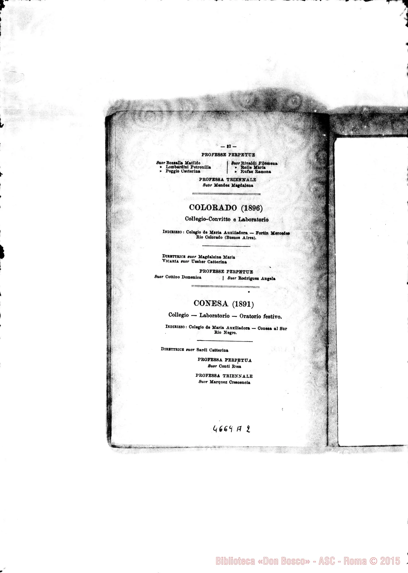 Fotogramma A 2 — America - Appaiono: Asunción (Paraguay), Guaratinguetà (seconda) (Bras.), Iquique (Chile) - Spariscono: Puntarenas-seconda