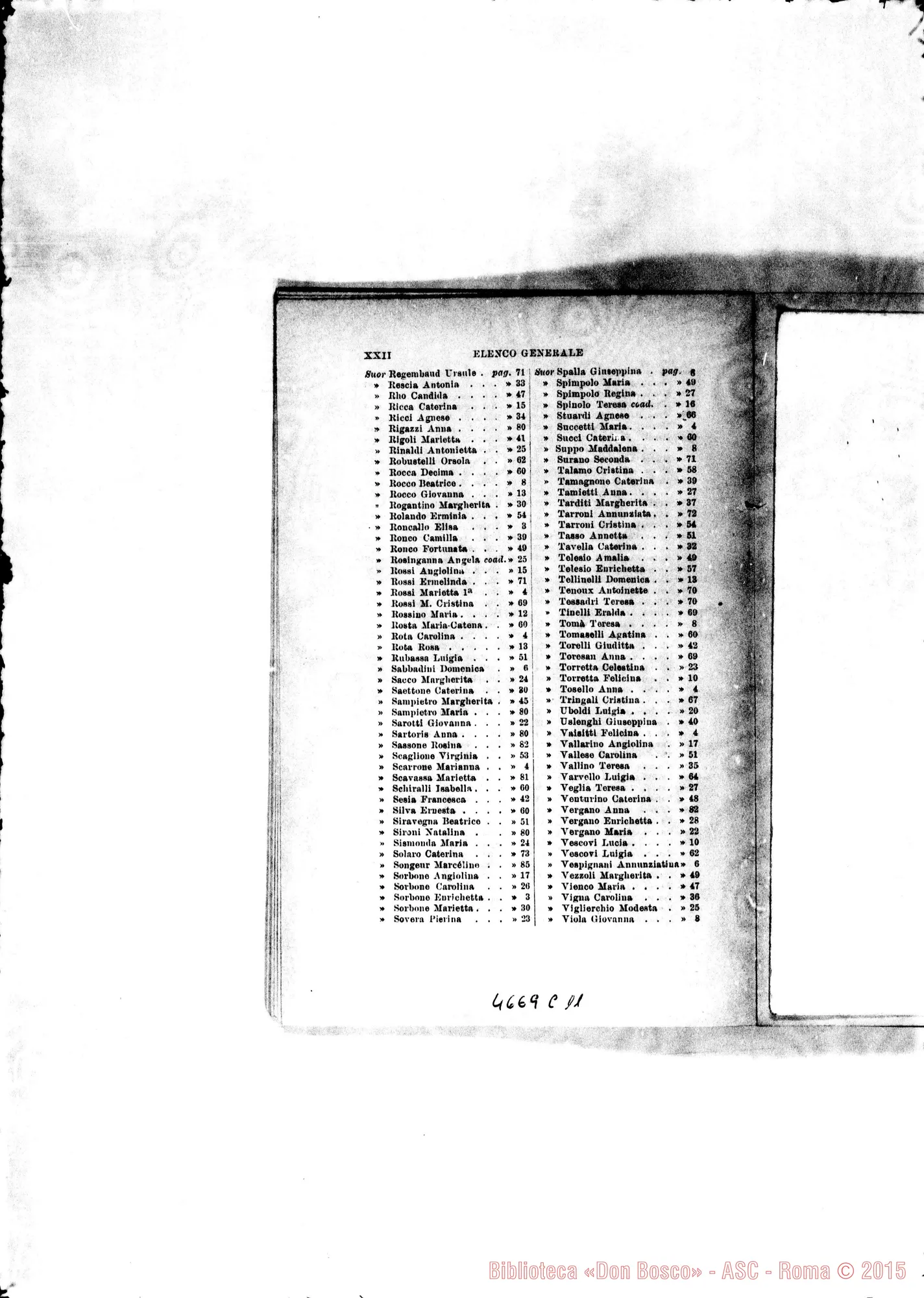 Fotogramma C 11 — 1901 Europa - Appaiono: Alessandria (seconda), Bertolla, Borghetto di Borbera, Olgiate Olona, Cicagna, Bettona, Roma-Maglierie, Todi, Modica, Fouquières (Fr.), Briga (Svizzera)