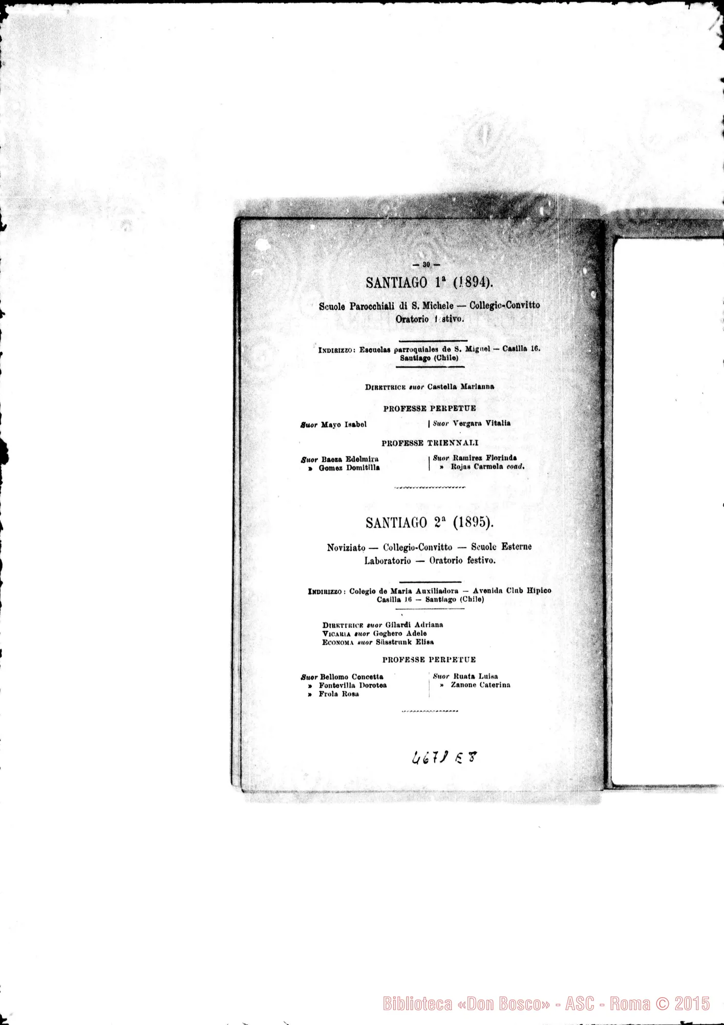 Fotogramma E 8 — America - Appaiono: Palermo (Arg.), General Acha (Arg.), Rio Gallegos (Chile), Morelia (Messico) - Spariscono: Tulancingo Hidalgo