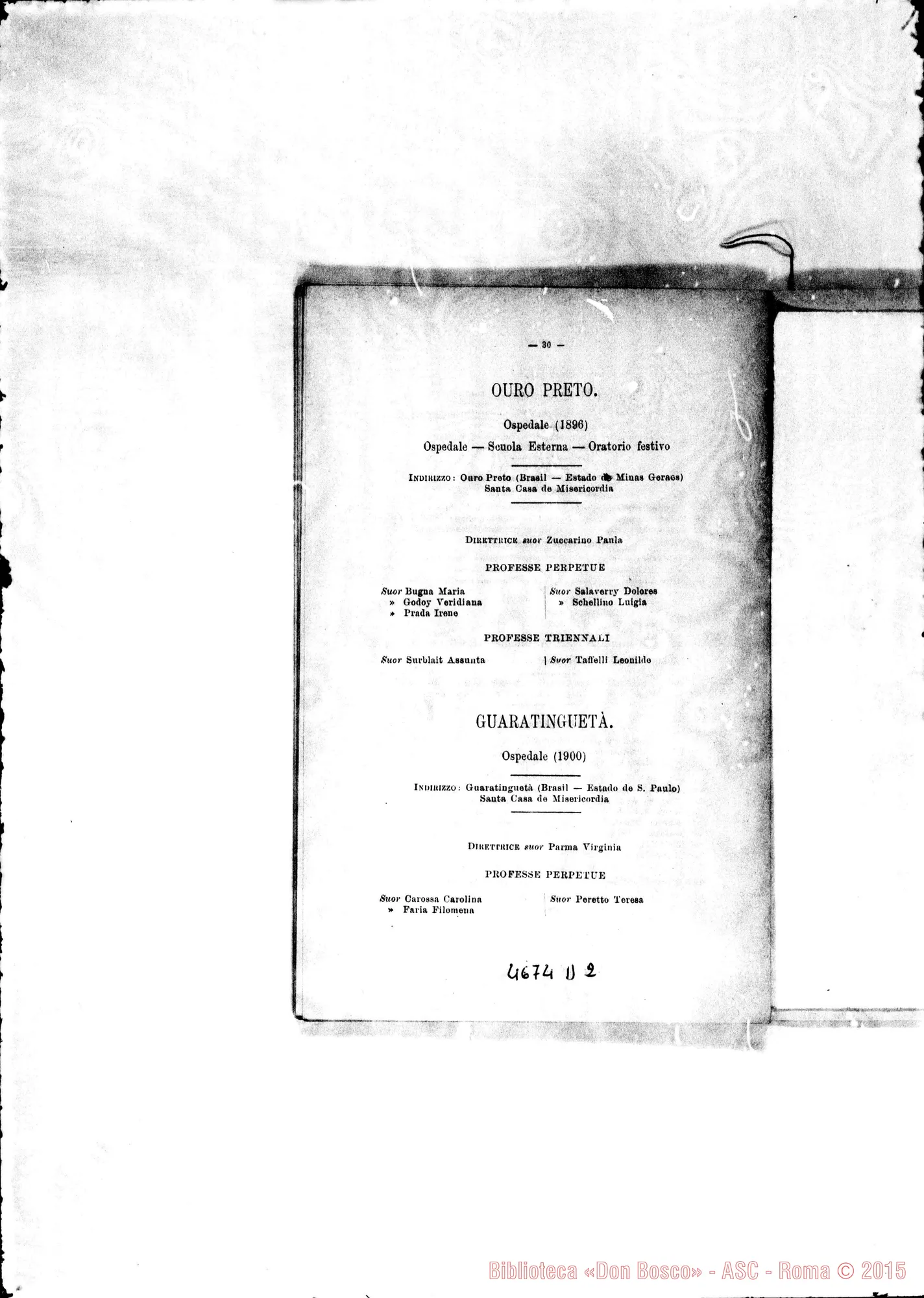 Fotogramma D 2 — America - Appaiono: Maldonado (Arg.), Colonia Matto Grosso (Bras.), Bosa (Colombia), Lima-Breña (Perú), Morelia (seconda) (Messico) - Spariscono: Palermo