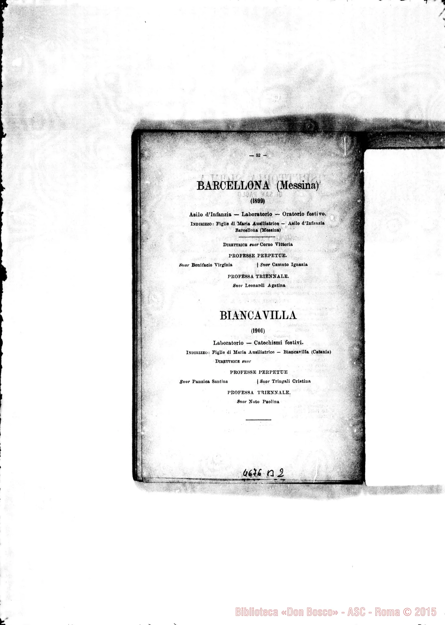 Fotogramma B 2 — 1903 Europa - Appaiono: Asti (due), Ameglia, Arquata Scrivia (seconda), Paullo, Varese, Sanluri, Giaveno (seconda), Villadossola, Vigevano, Londra (Inghilt.), Chertsey (Inghilt.) - Spariscono: Gattico