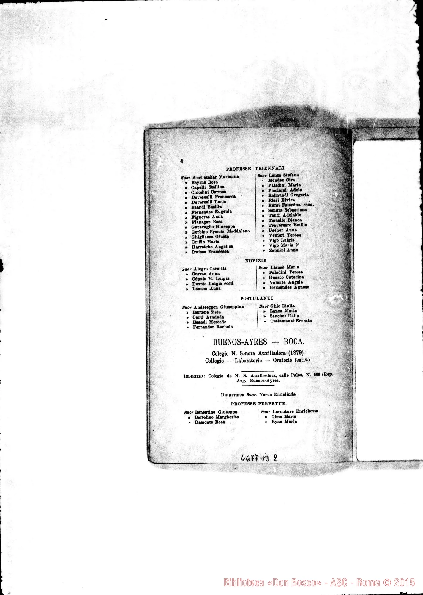 Fotogramma B 2 — America - Appaiono: Rodeo del Medio (Arg.), Lorena (seconda) (Bras.), Colonia S. C. de Jesús (Bras.), S. Salvador, Gualaquiza (Ecuador)