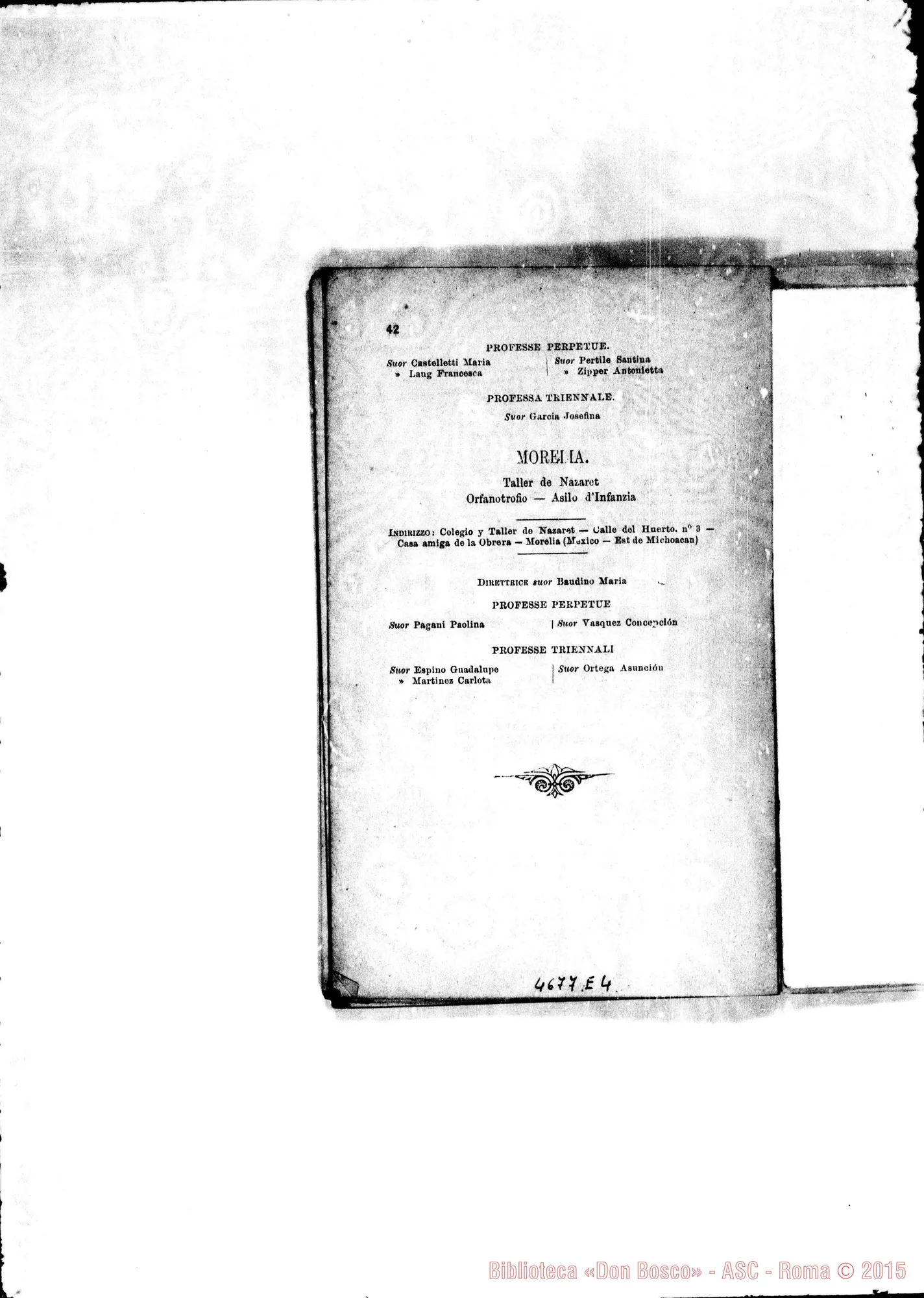 Fotogramma E 4 — America - Appaiono: Rodeo del Medio (Arg.), Lorena (seconda) (Bras.), Colonia S. C. de Jesús (Bras.), S. Salvador, Gualaquiza (Ecuador)