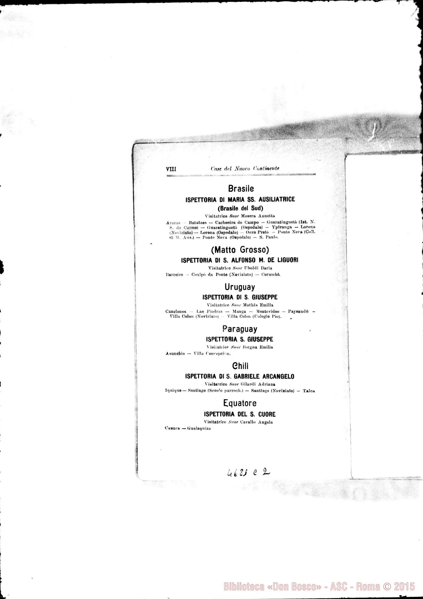 Fotogramma C 2 — 1905 Europa - Appaiono: Viarigi, Retorbido, Brisighella, Livorno (seconda), Angera, Ottobiano, Roma-S. Famiglia, Tournai (Belgio), Salamanca (Spagna) - Spariscono: Muri, Olgiate Olona