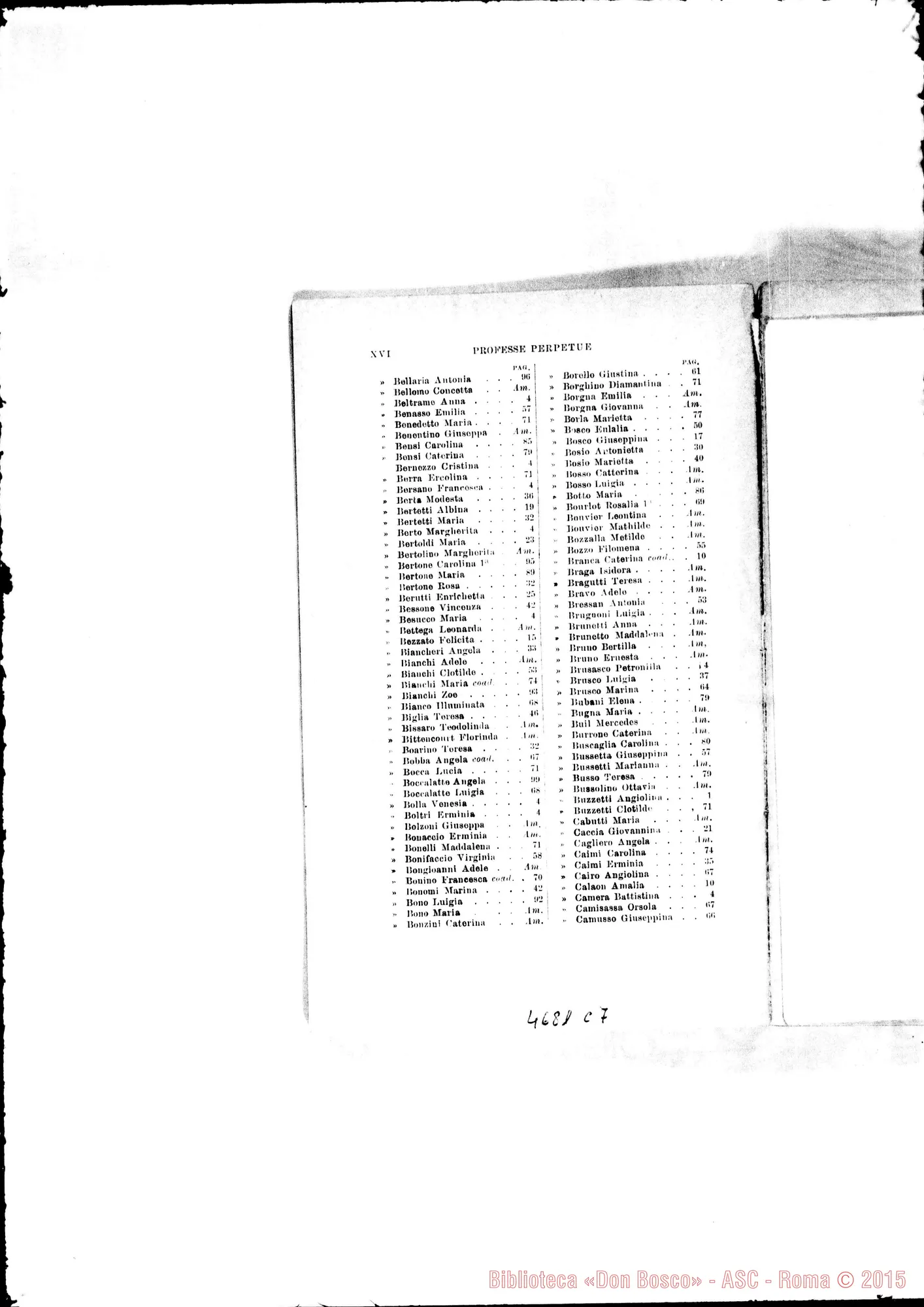 Fotogramma C 7 — 1905 Europa - Appaiono: Viarigi, Retorbido, Brisighella, Livorno (seconda), Angera, Ottobiano, Roma-S. Famiglia, Tournai (Belgio), Salamanca (Spagna) - Spariscono: Muri, Olgiate Olona