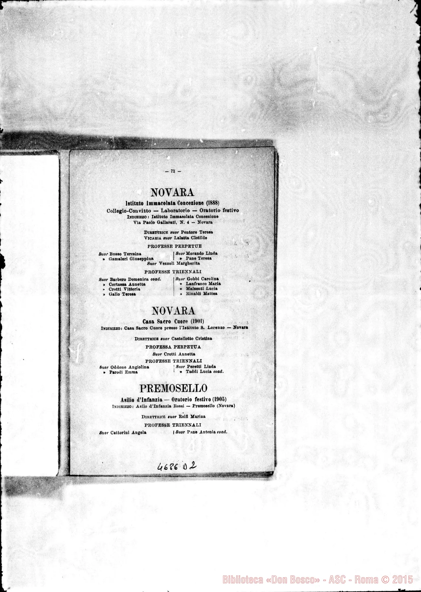 Fotogramma D 2 — 1906 Europa - Appaiono: Formigine, Genova, Busto Arsizio, Fenegró, Germignaga, Lomello, Milano, S. Colombabo al Lambro, Somma Lombardo, Napoli (seconda), Tor.-Sacra Famiglia, Finero, Premosello, Trino (seconda), Fambourough (Inghilterra), Sarrià (seconda) (Spagna), Gerusalemme (Palest.) - Spariscono: Cannerò, Garottola, Toceno, Londra