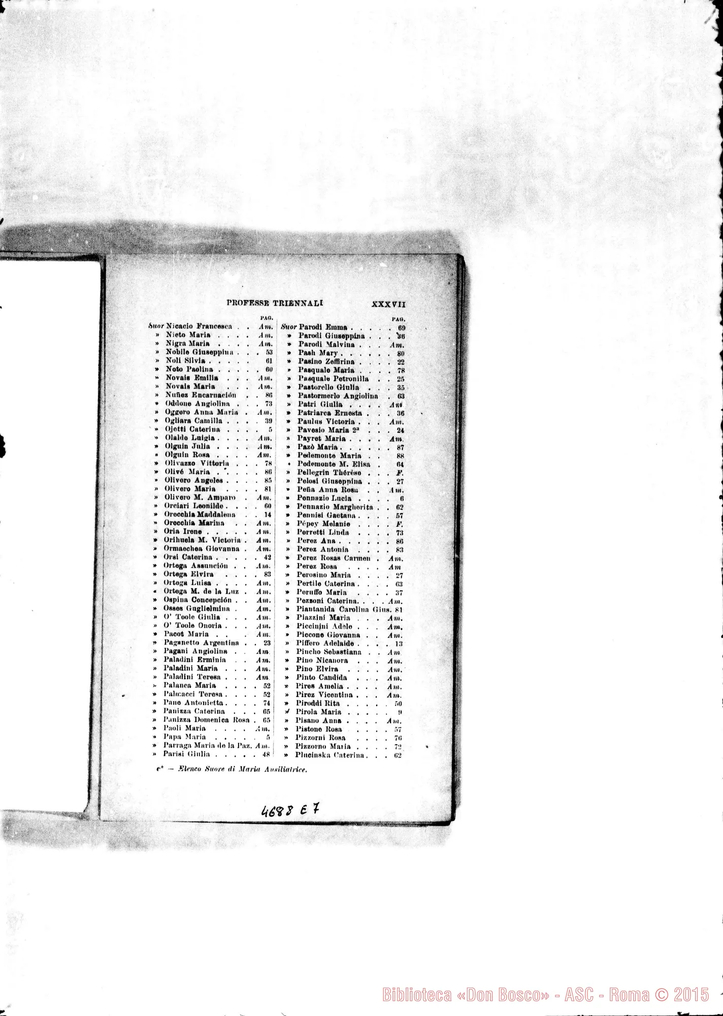 Fotogramma E 7 — 1907 Europa - Appaiono: Cogno, S. Giorgio Lomellina, Scutari (Turchia), S.te Marguerite (Fr.) (seconda), Marseille (seconda) (Fr.), S.te Jèrome (Fr.), Blancard (Fr.), St. Cyr (seconda) (Fr.), Lyon (Fr.) - Spariscono: Fourquières, Montpellier, Sarrià-seconda, Briga