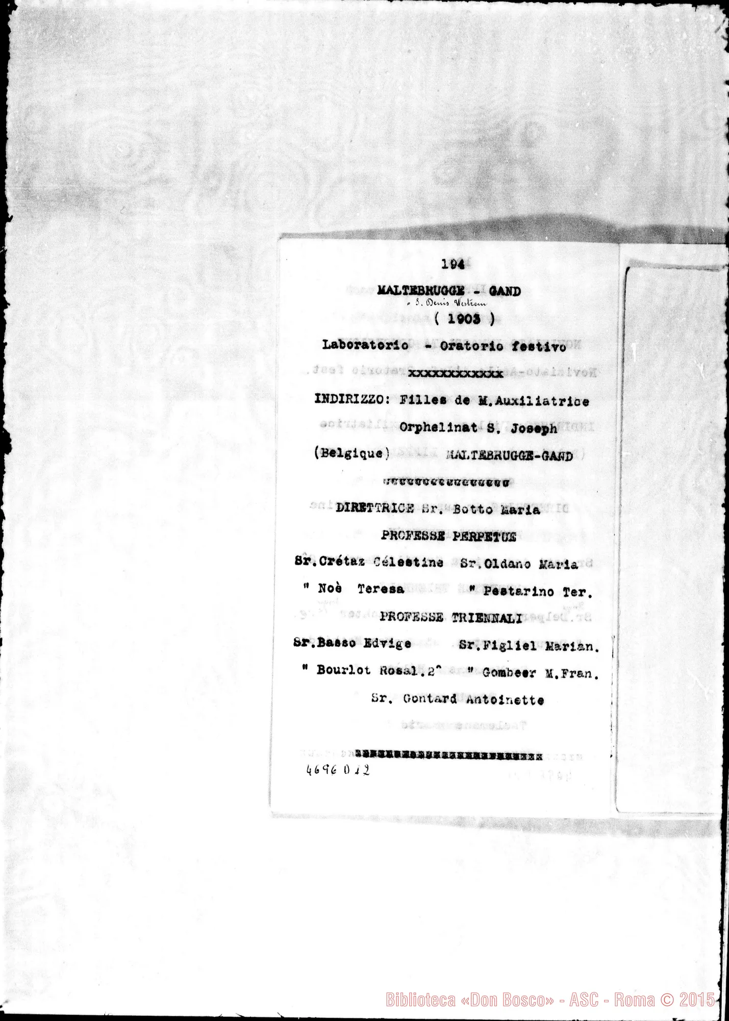 Fotogramma D 12