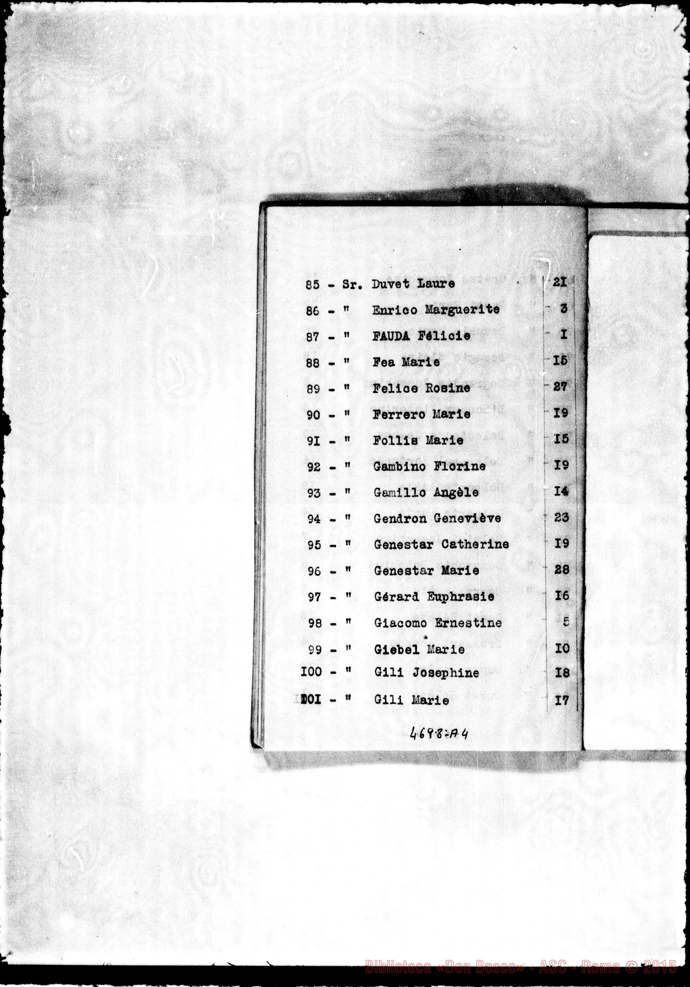 Fotogramma A 4 — 1908 Europa - Appaiono: Giarde, Rio Marina, Rossiglione, S. Stefano di Magra, Busto Arsizio (seconda), Fornaci, Renate, Pignola, Santu Lussurgiu, Palagonia, Orbassano, Boschetto, Bicocca, Omegna, Montebelluna, Vigonovo, Morges (Svizzera) - Spariscono: Napoli-prima, Novara-seconda