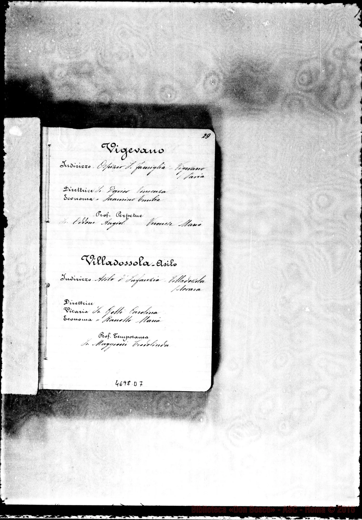 Fotogramma D 7 — 1909 Europa - Appaiono: Bessolo, Pernate, Cuccaro, Lusignano, Comedo, Legnano-seconda, Serralunga d’Alba - Spariscono: Bicocca, Fornaci