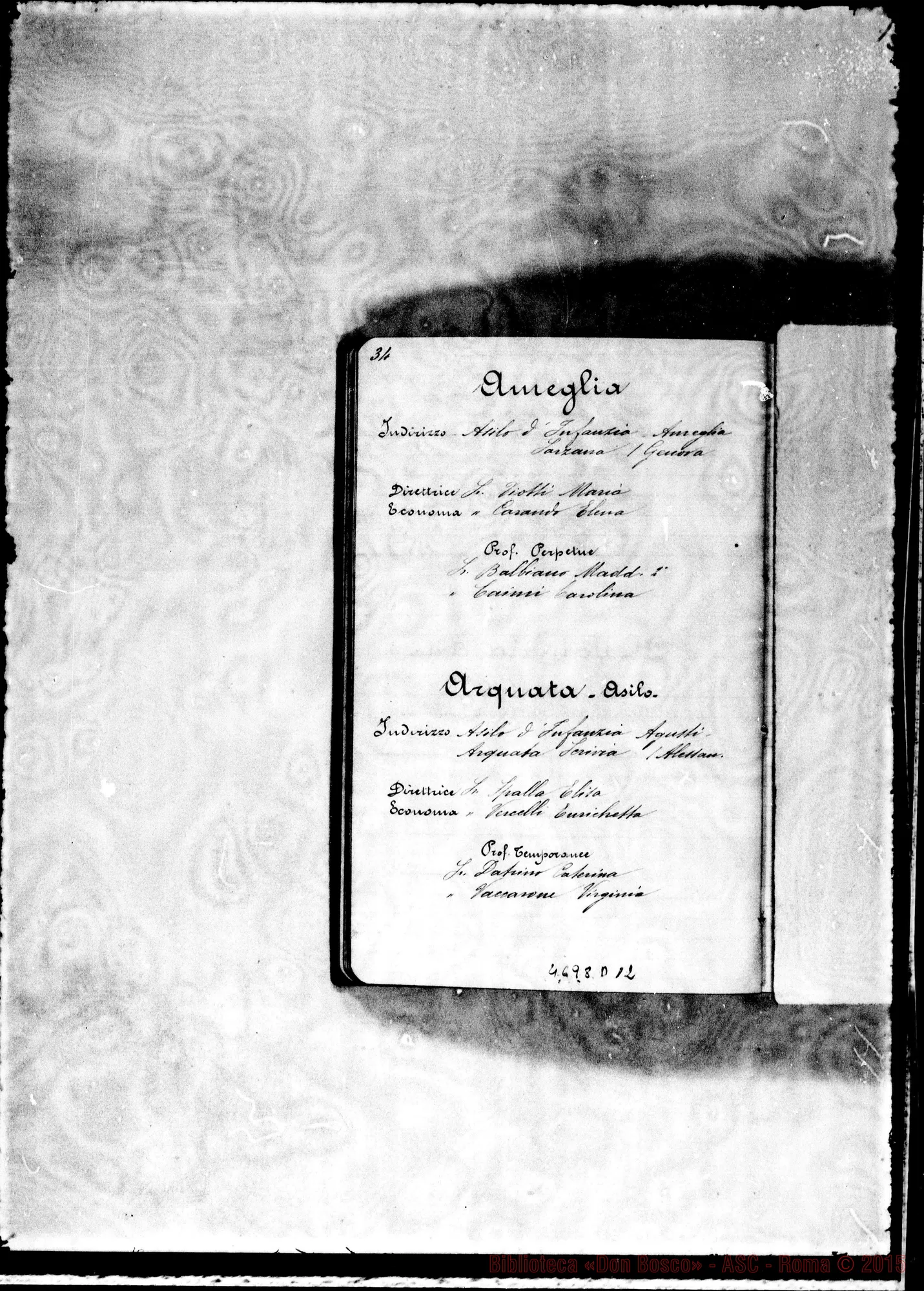Fotogramma D 12 — 1909 Europa - Appaiono: Bessolo, Pernate, Cuccaro, Lusignano, Comedo, Legnano-seconda, Serralunga d’Alba - Spariscono: Bicocca, Fornaci