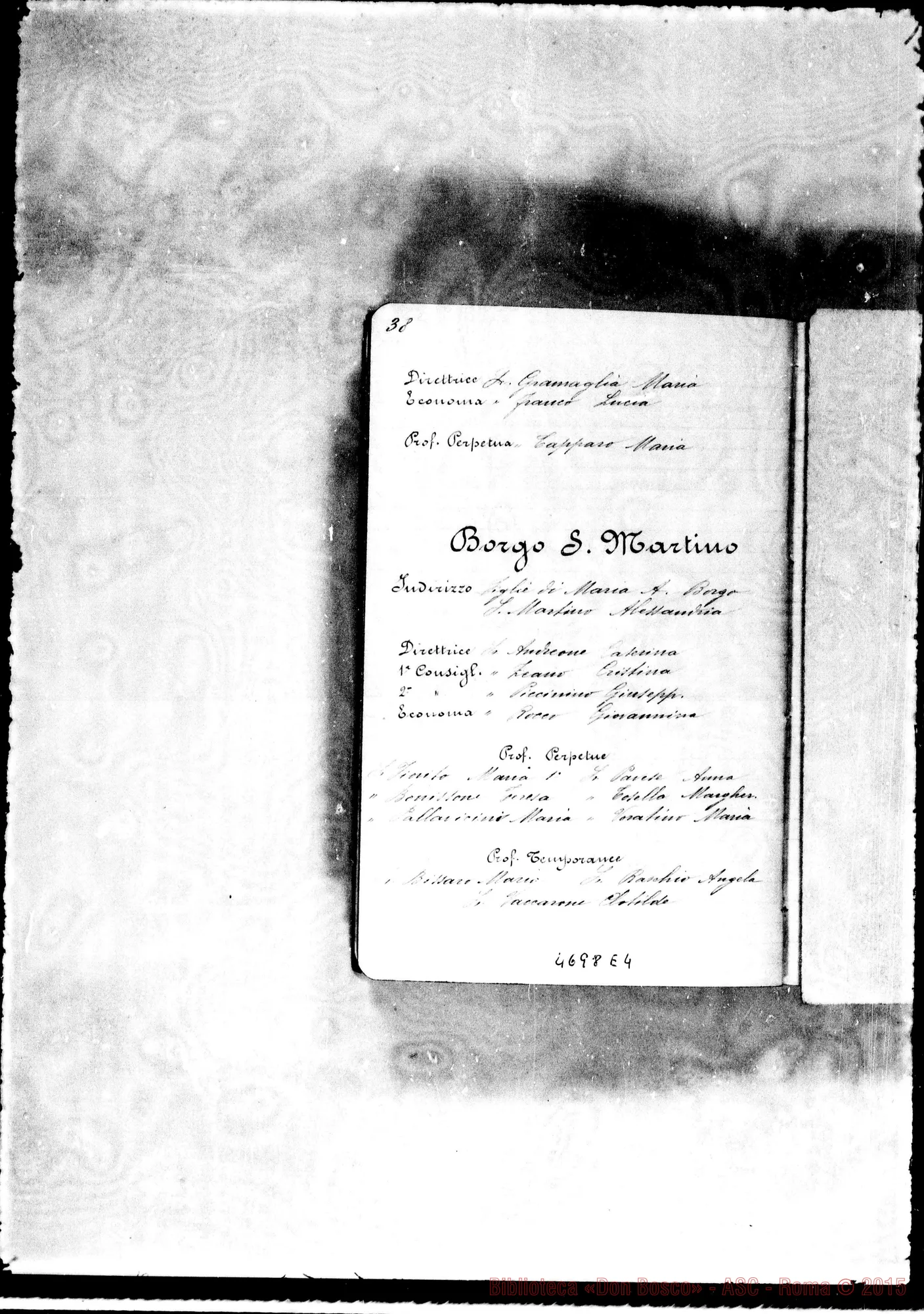 Fotogramma E 4 — 1909 Europa - Appaiono: Bessolo, Pernate, Cuccaro, Lusignano, Comedo, Legnano-seconda, Serralunga d’Alba - Spariscono: Bicocca, Fornaci