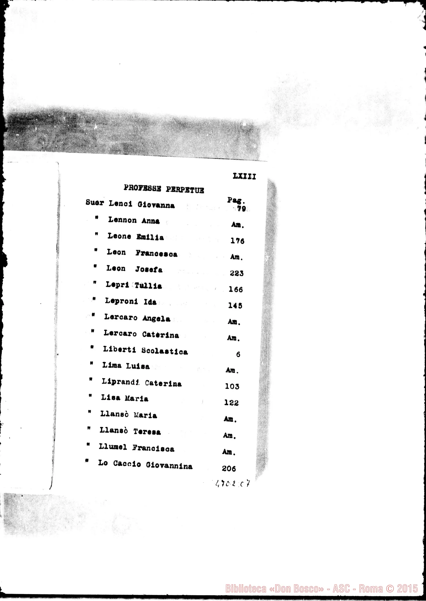 Fotogramma C 7