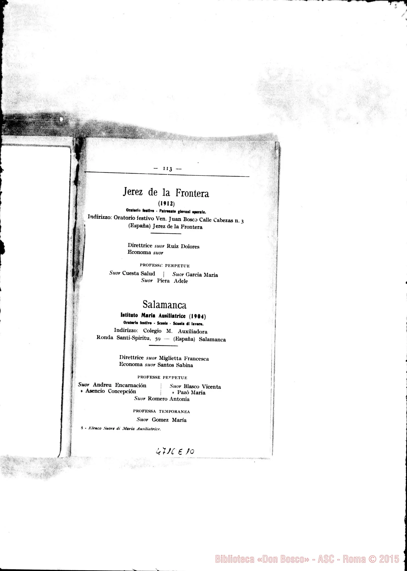 Fotogramma E 10