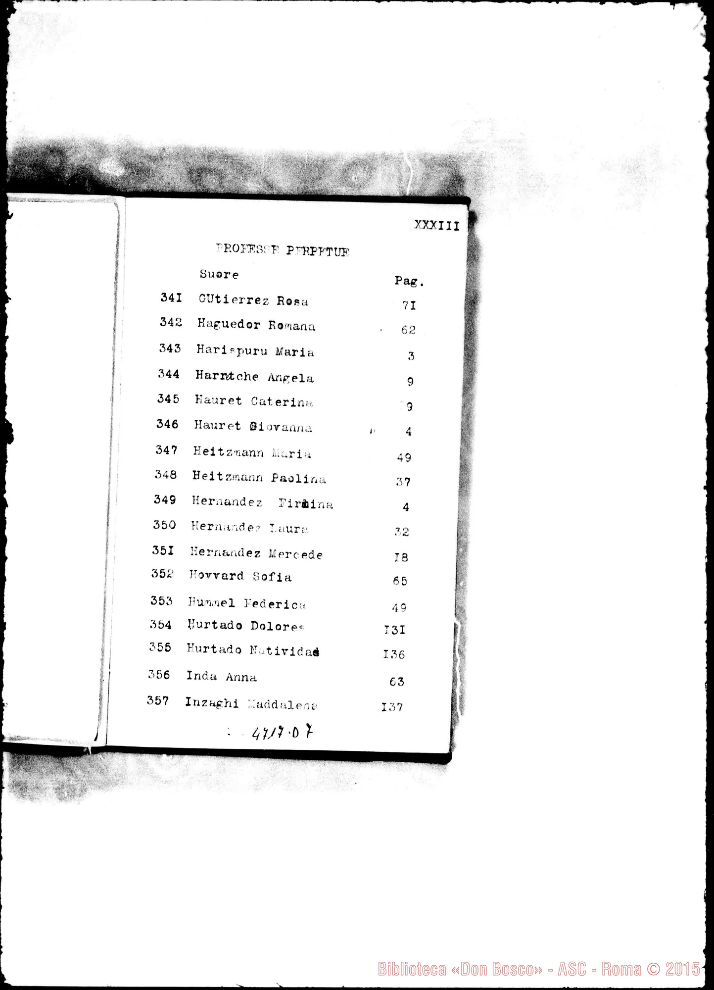 Fotogramma D 7 — America - Appaiono: S. Pauolo (Bras.), Corumbá (seconda) (Bras.), Chunchi (Ecuador), Granada (seconda) (S. Salvador), Atlantic City (Stati Uniti), Messico (seconda), Paterson (seconda) (Stati Uniti) - Spariscono: Puebla (seconda)