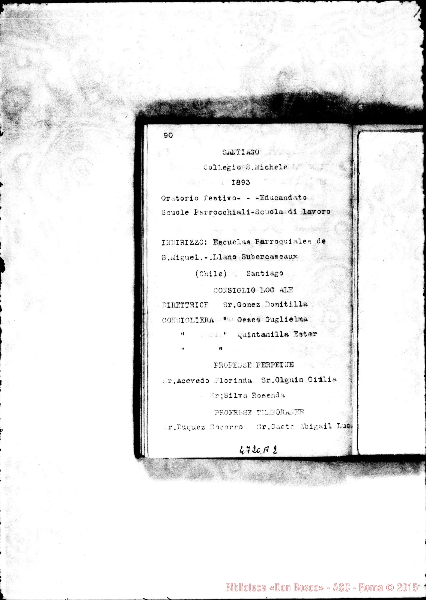Fotogramma A 2 — America - Appaiono: S. Pauolo (Bras.), Corumbá (seconda) (Bras.), Chunchi (Ecuador), Granada (seconda) (S. Salvador), Atlantic City (Stati Uniti), Messico (seconda), Paterson (seconda) (Stati Uniti) - Spariscono: Puebla (seconda)
