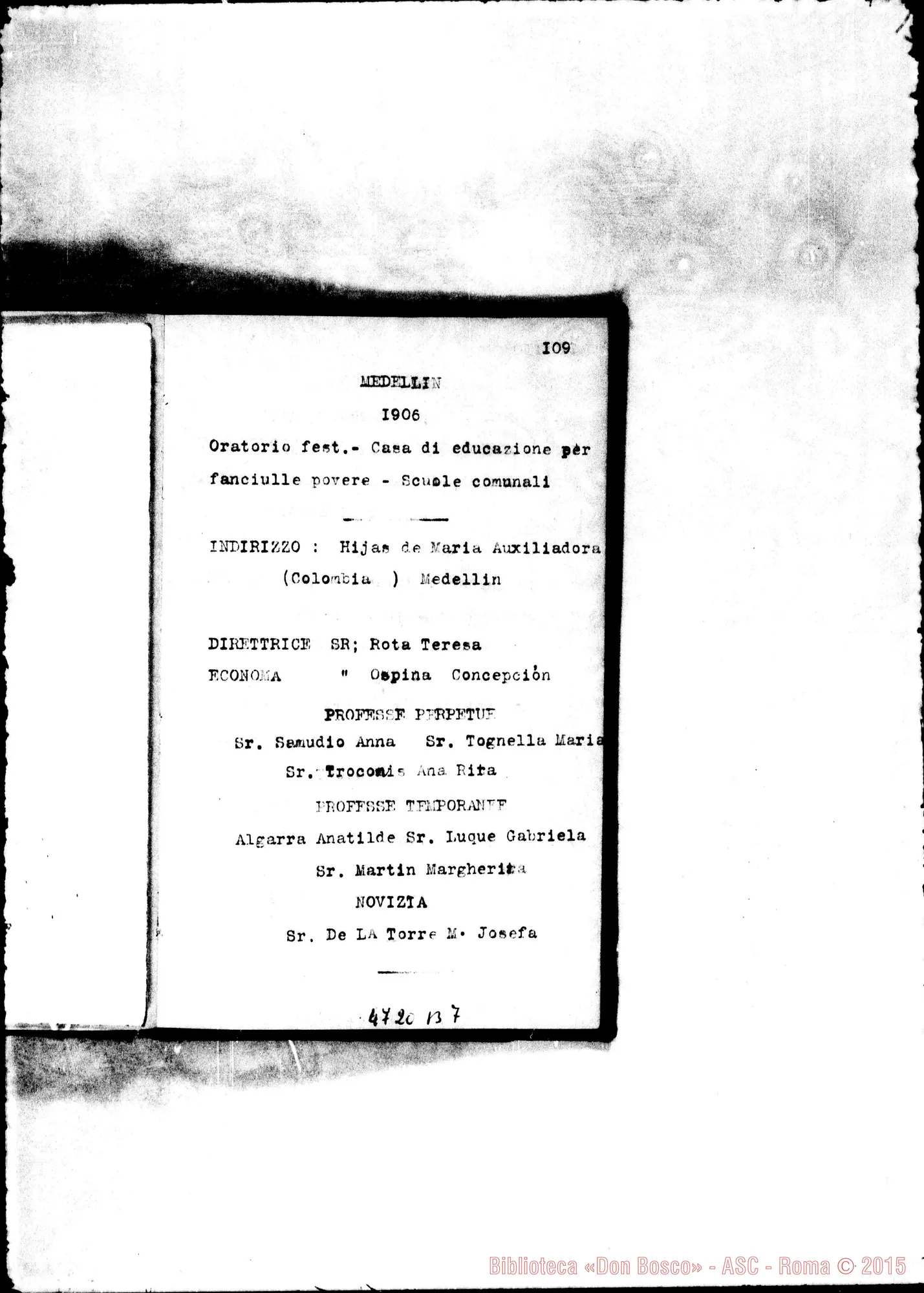 Fotogramma B 7 — America - Appaiono: S. Pauolo (Bras.), Corumbá (seconda) (Bras.), Chunchi (Ecuador), Granada (seconda) (S. Salvador), Atlantic City (Stati Uniti), Messico (seconda), Paterson (seconda) (Stati Uniti) - Spariscono: Puebla (seconda)