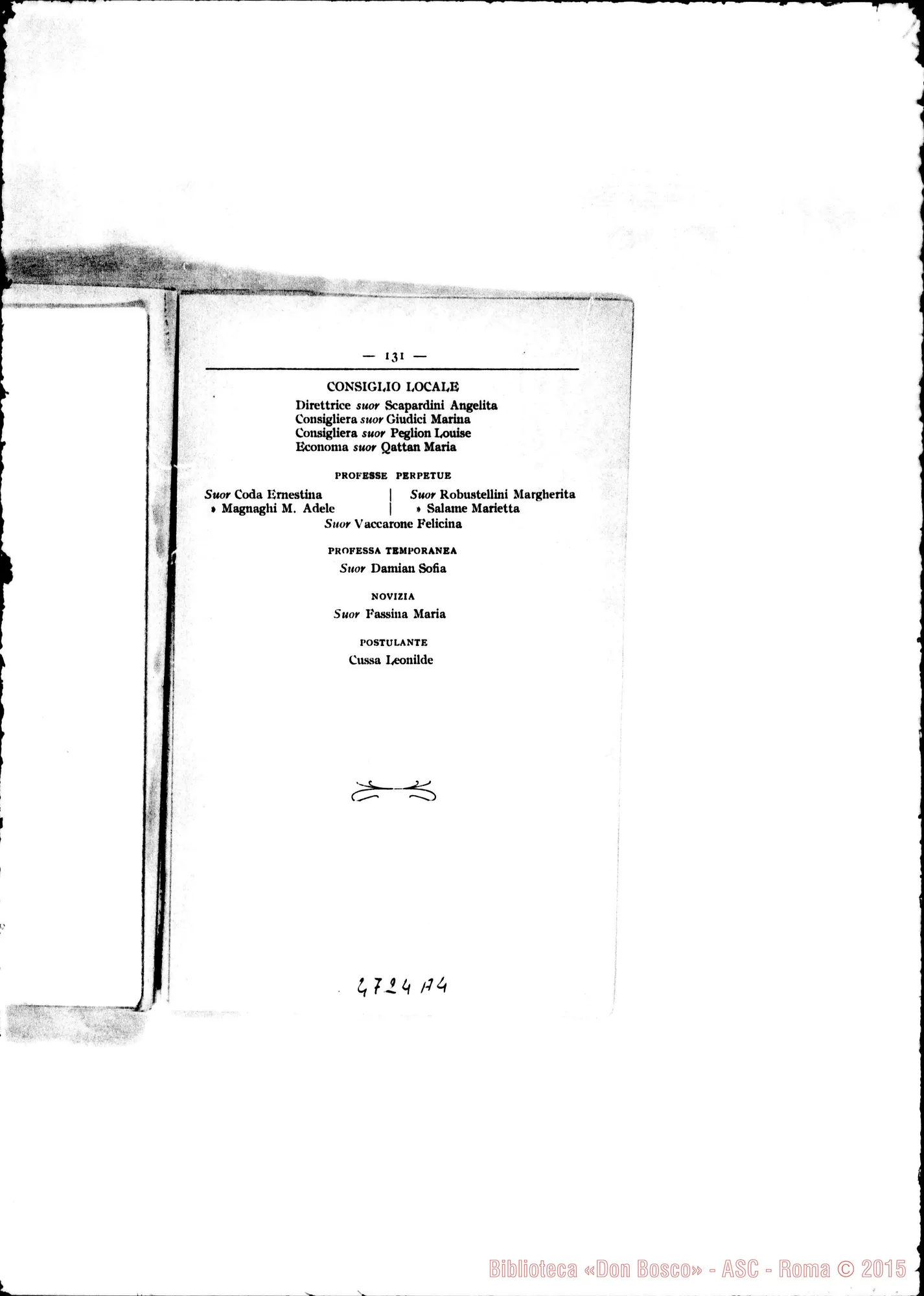 Fotogramma A 4 — 1914 Europa - Appaiono: Baldichieri, Arignano (seconda). Bicocca, Fontaneto, Pessinetto, Vercelli, Barasso, Castelnuovomonti, Cesano Maderno (seconda), Gambellara, Milano (seconda), Sagrado, S. Ambrogio Olona, S. Polo di Piave, Scutari (terza), Martina Franca, Pachino, Adalia (Asia), Damasco (Asia) - Spariscono: Angera, Balestrate, Orbassano, Tor.-Barriera