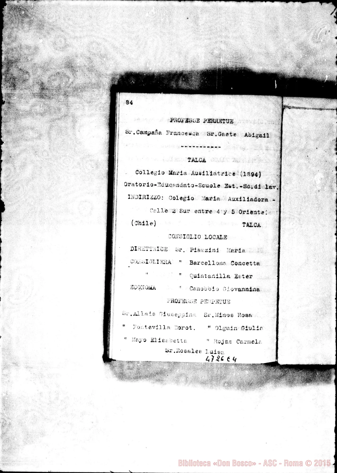 Fotogramma E 4