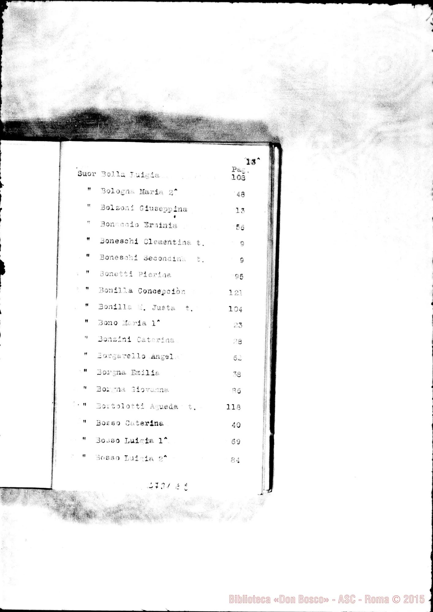 Fotogramma E 2 — America - Appaiono: S.ta Rosa de Toay (Arg.), Guaratingueta (terza) (Bras.), Melo (Uruguay), Curicó (Chile), Linares (Chile), Santiago (quinta) (Chile), Chosica (Perù), S.ta Rosa de Osos (Colombia), S.to Angel (Messico), Niagara Falls (Stati Uniti) - Spariscono: Paterson (seconda)