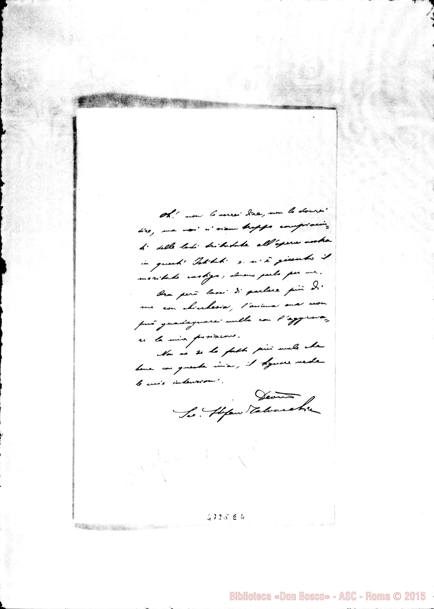 Fotogramma E 4 — Talvacchia Stefano, sac.-Direttrice. Ascoli P., 31-06-1911