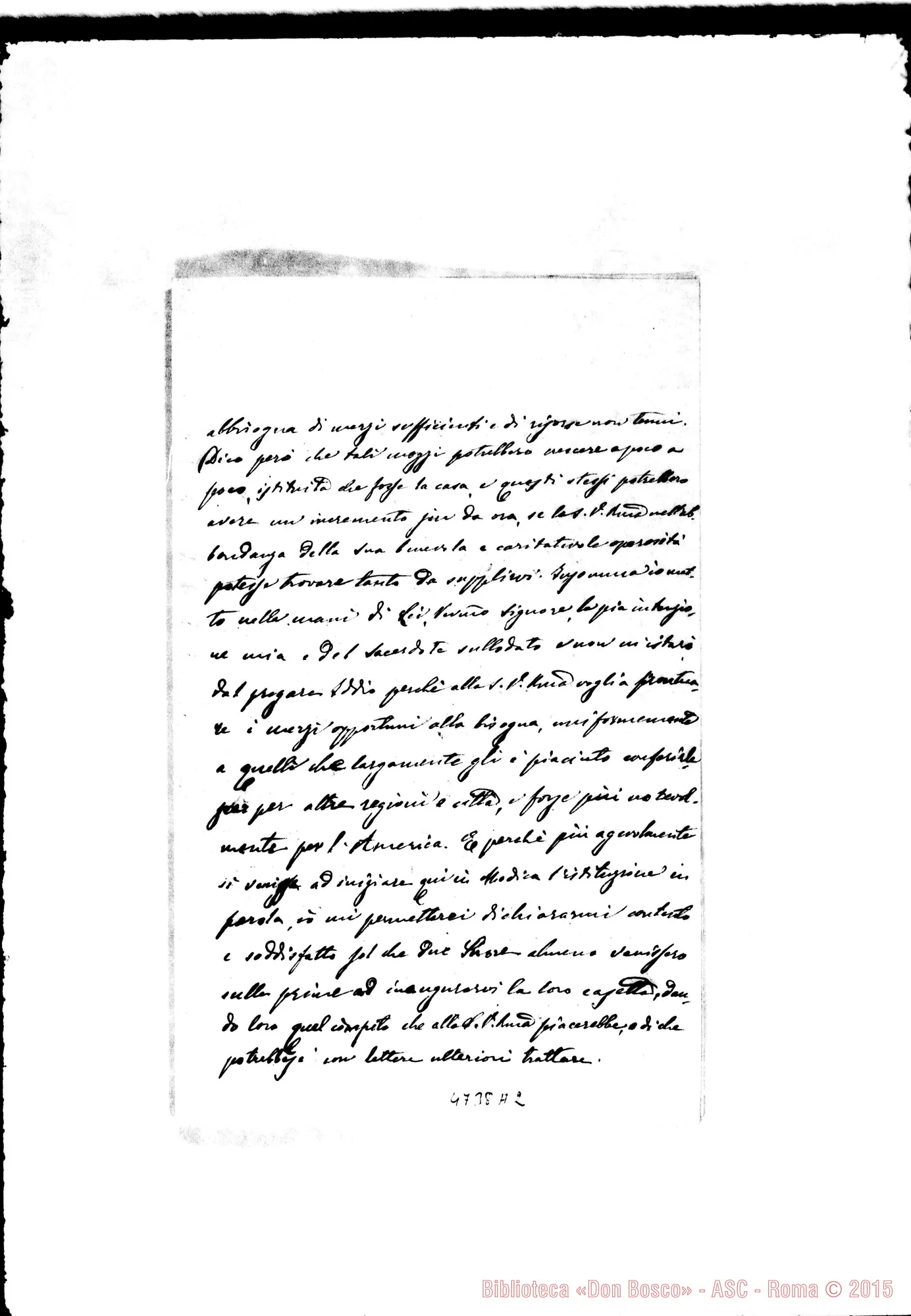 Fotogramma A 2 — Modica: Vincenzo Romano, sac.-Don Bosco. Modica, 10-11-1883