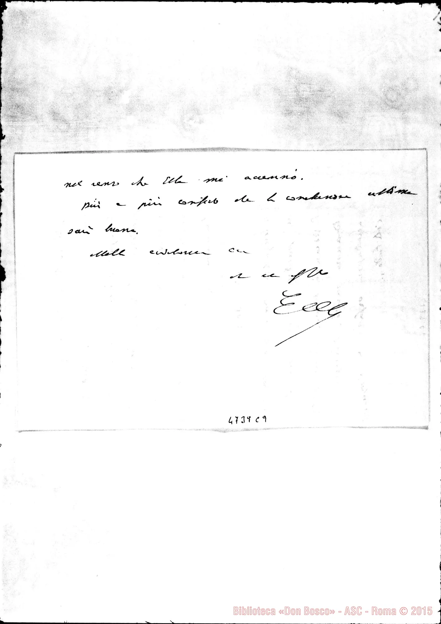 Fotogramma C 9 — Schiaparelli Ernesto-D. Cerruti. Torino, 2-01-1907