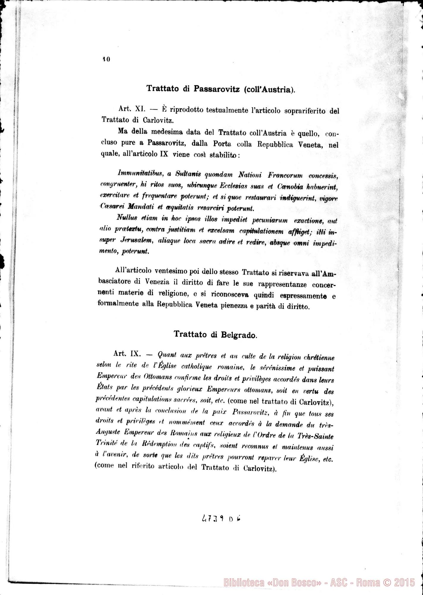 Fotogramma D 6 — Memoria: Fondazione di un Orfanotrofio Femminile. Stampato