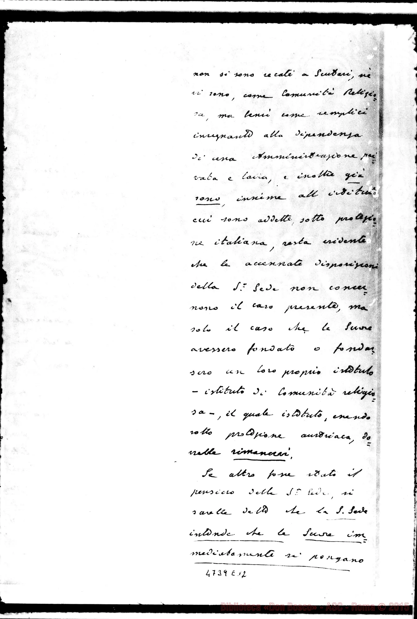 Fotogramma E 12 — Schiaparelli: promemoria, il 23-02-1907