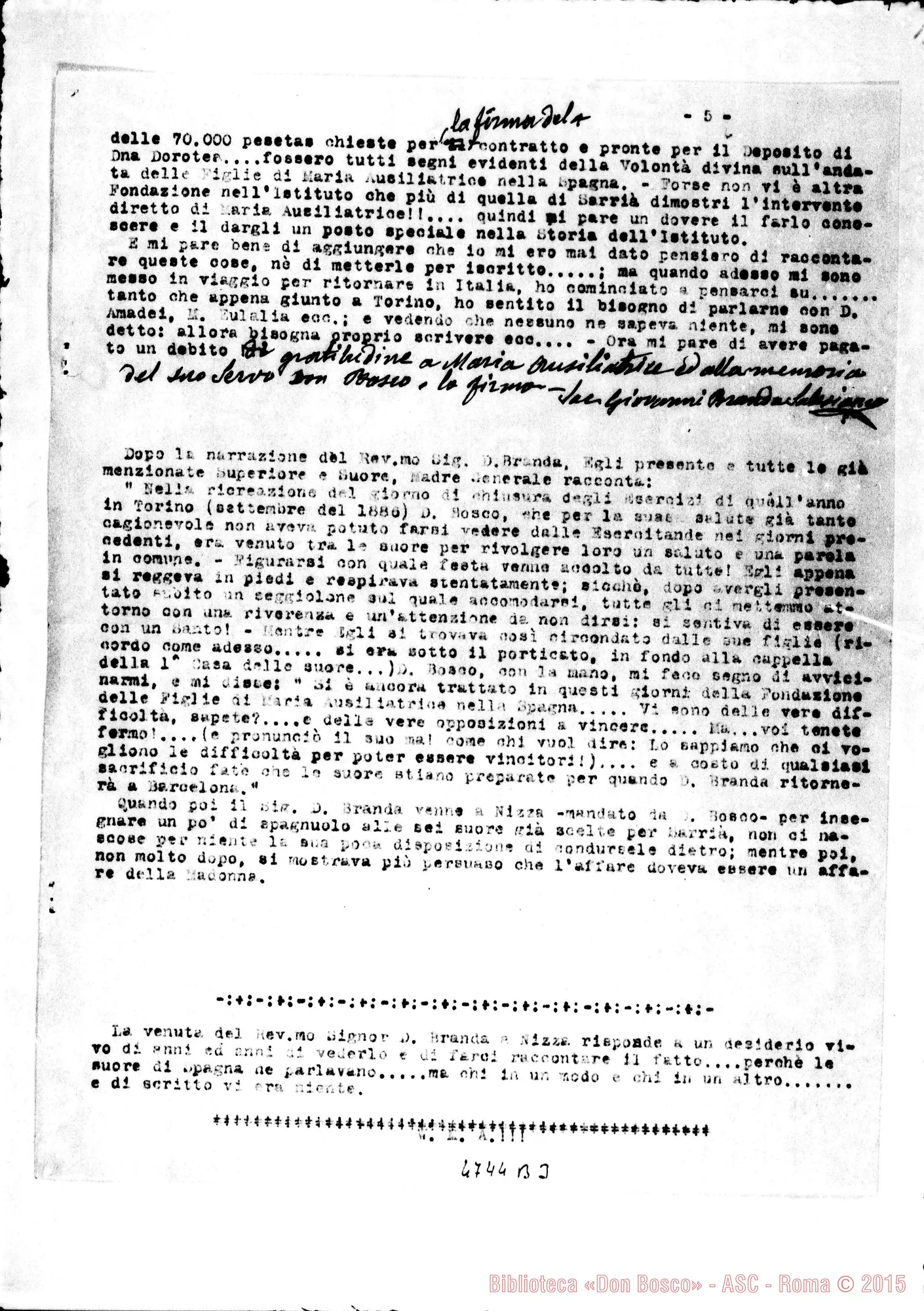 Fotogramma B 3 — Don Branda Giovanni: narrazione fatta il 20-03-1918