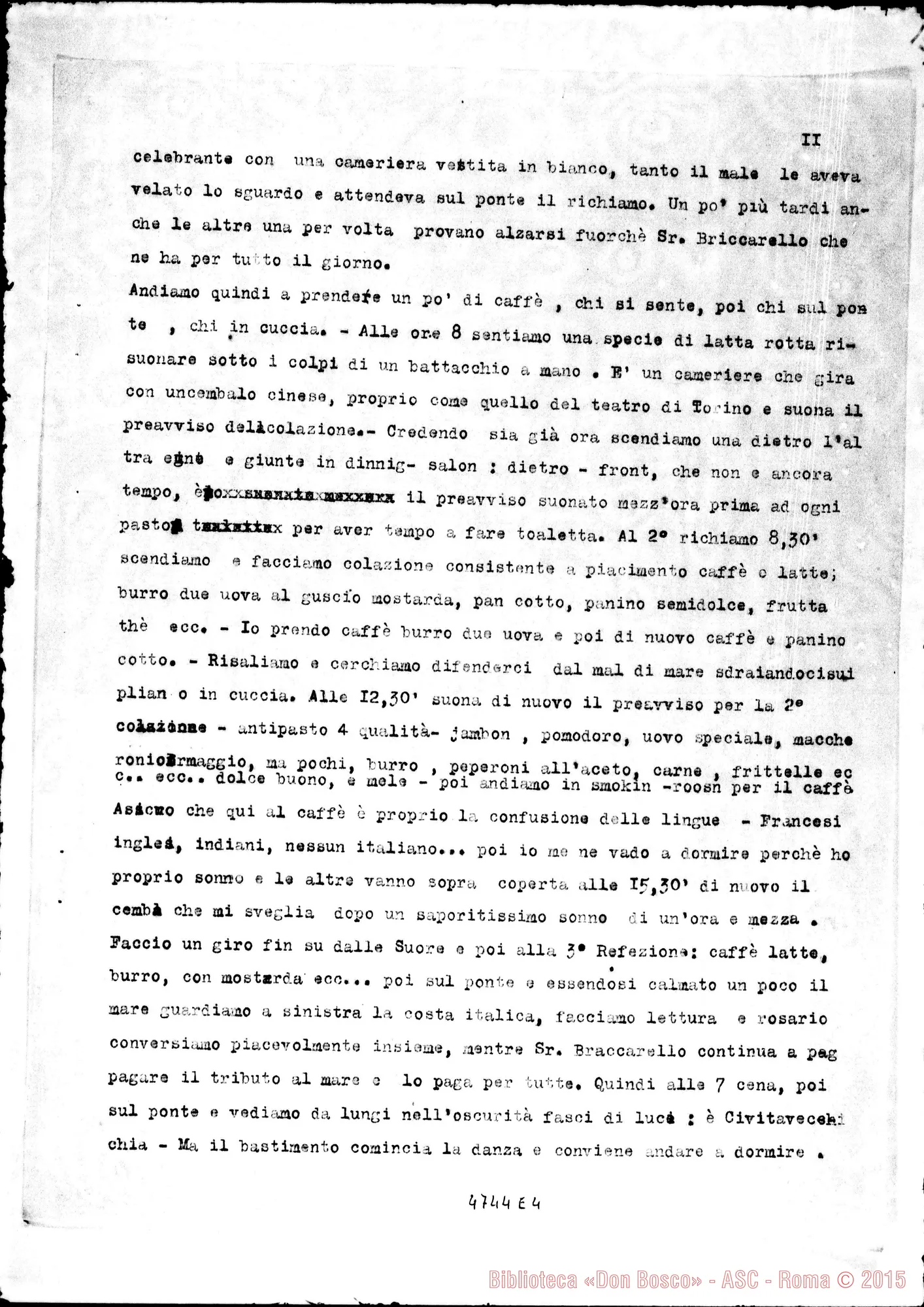 Fotogramma E 4 — Suor Berrà Giulia: Diario del suo viaggio nell’Assam. Copia dt.