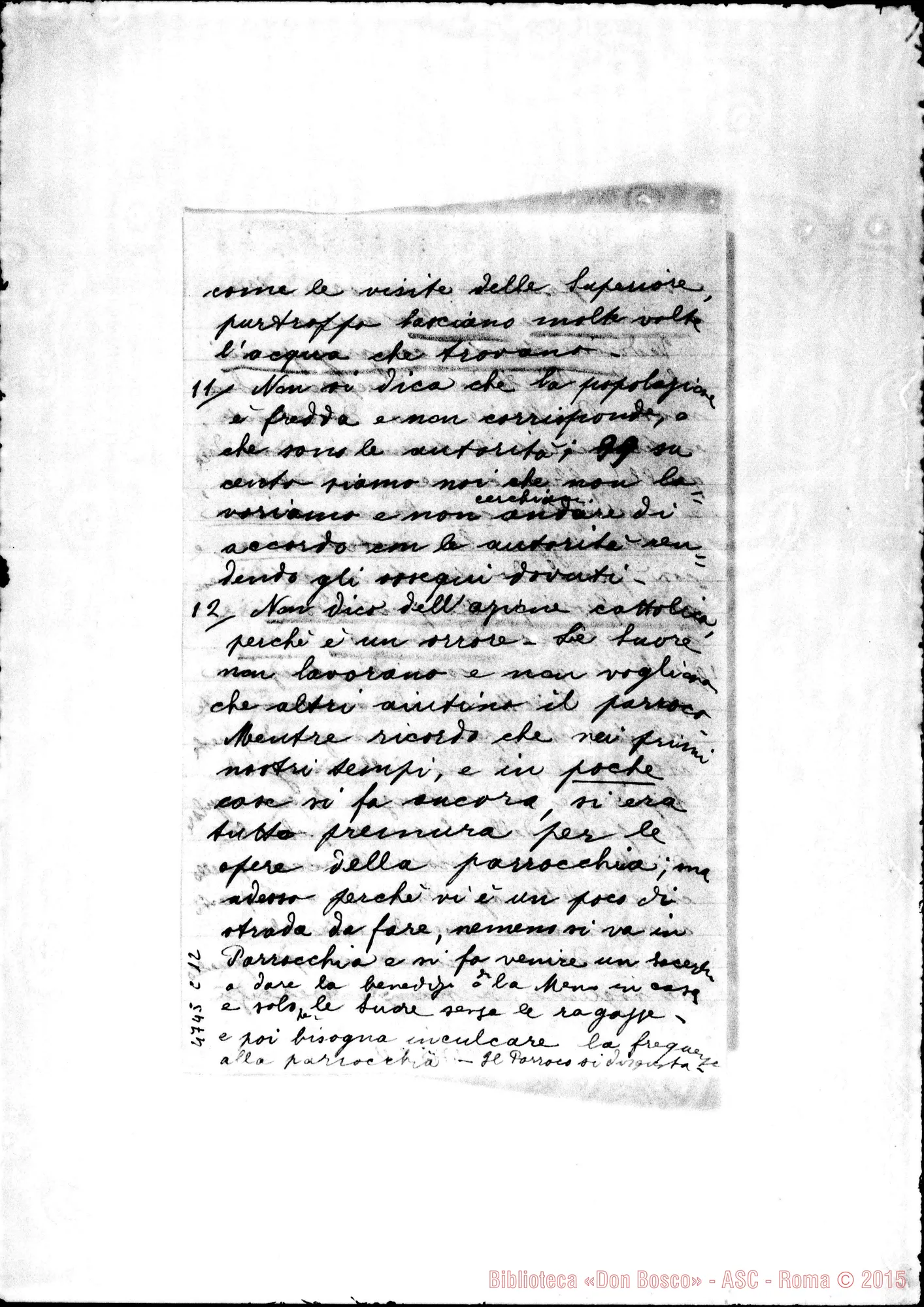 Fotogramma C 12 — Suor Berrà Giulia-Amatissimo Padre. Santu Lussurgiu, 8-07-1934