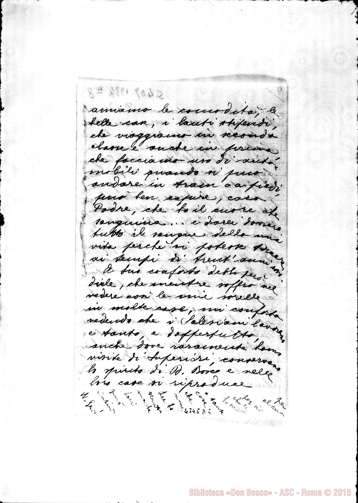 Fotogramma D 2 — Suor Berrà Giulia-Amatissimo Padre. Santu Lussurgiu, 8-07-1934