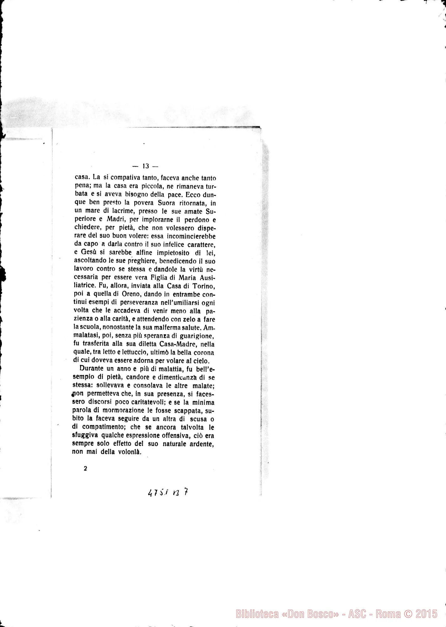 Fotogramma B 7 — Defunte nell’anno 1893 con cenni biografici