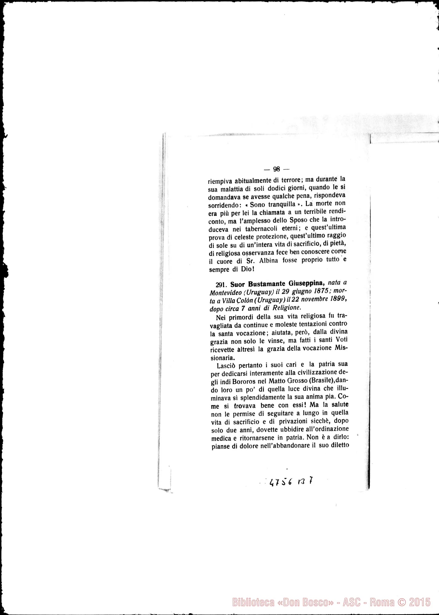 Fotogramma B 7 — « « 1899