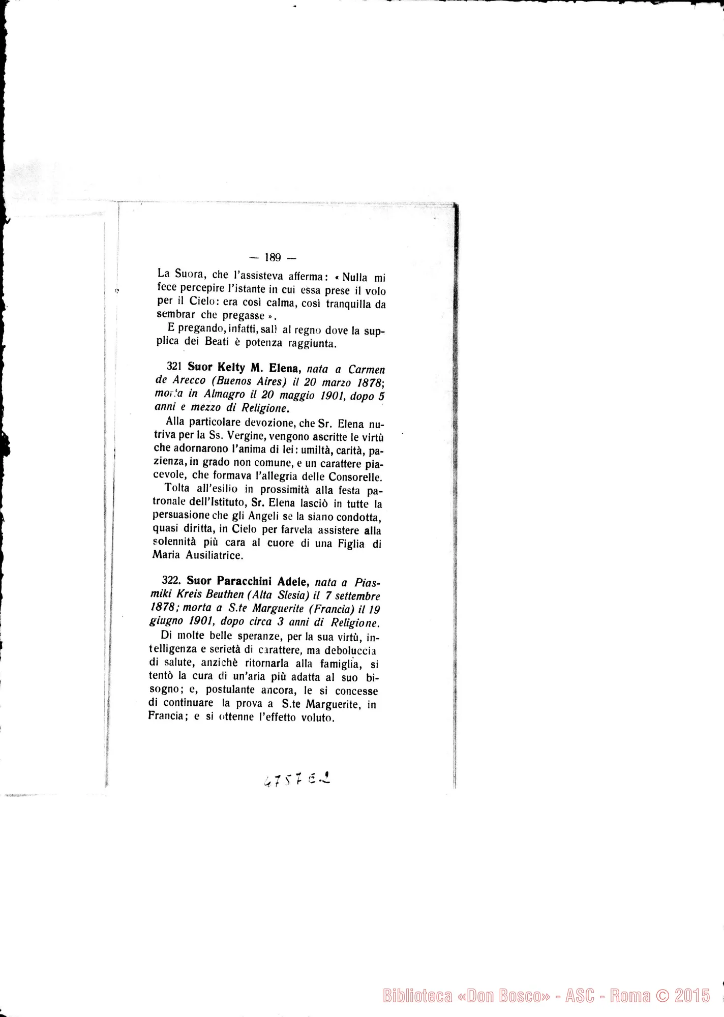 Fotogramma E 2 — « 1901