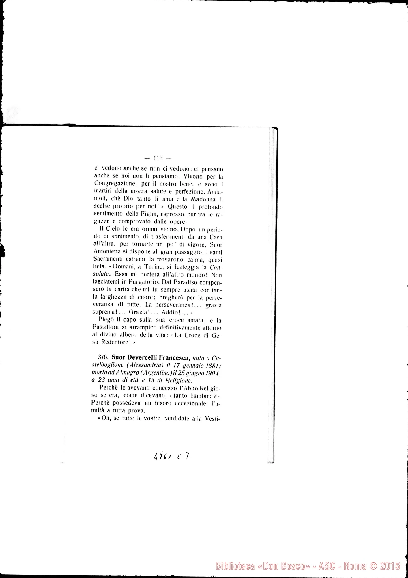 Fotogramma C 7