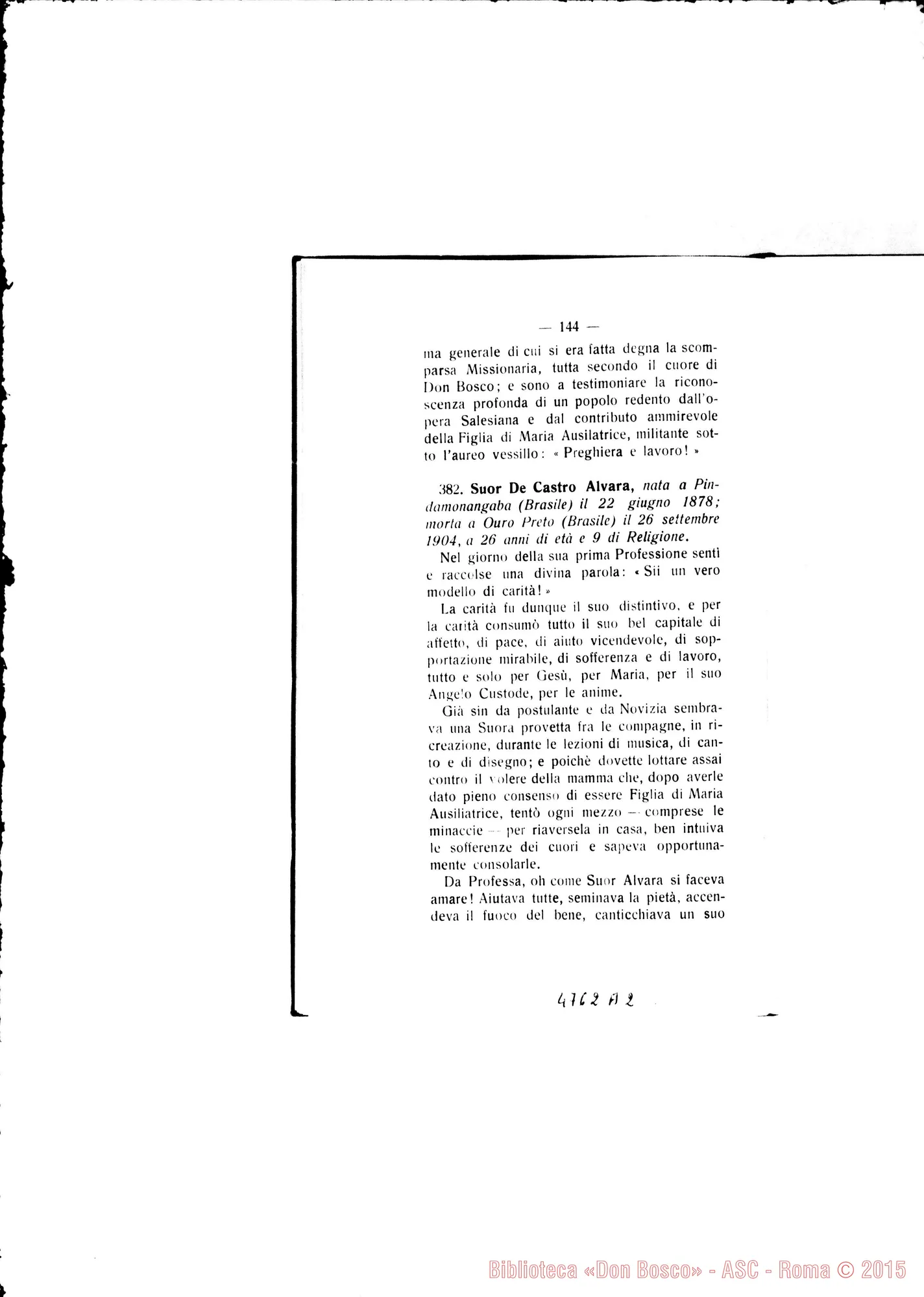 Fotogramma A 2 — « « 1904