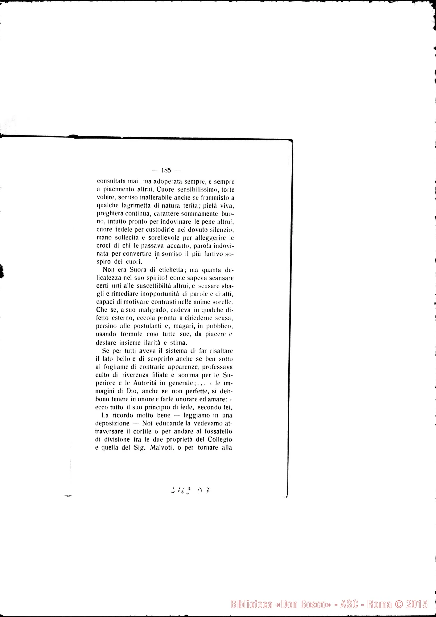Fotogramma D 7 — « « 1905