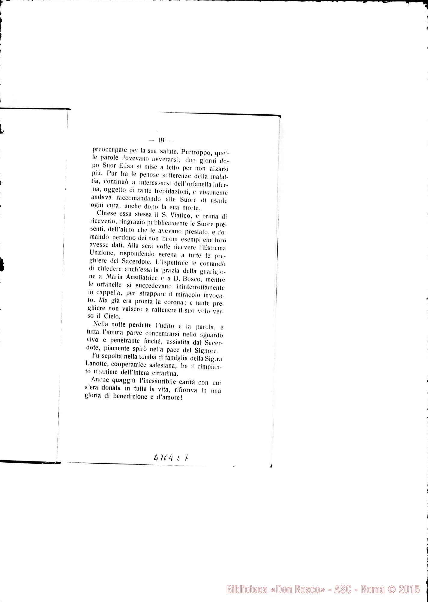 Fotogramma E 7 — Defunte nell’anno 1906 con cenni biografici