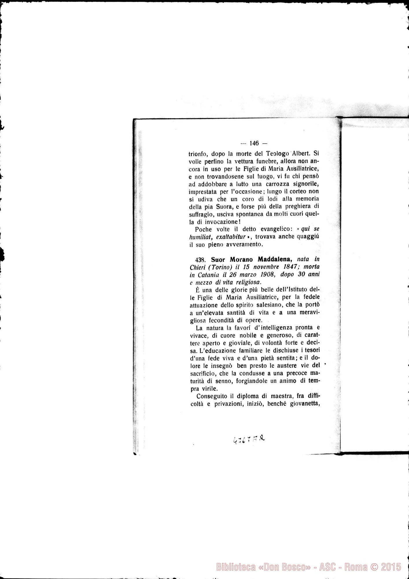 Fotogramma A 2 — « 1908