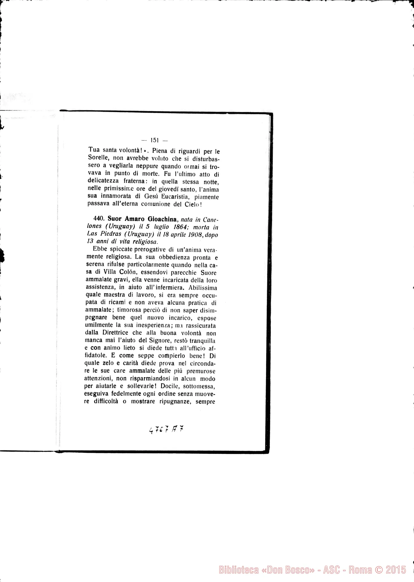 Fotogramma A 7 — « 1908