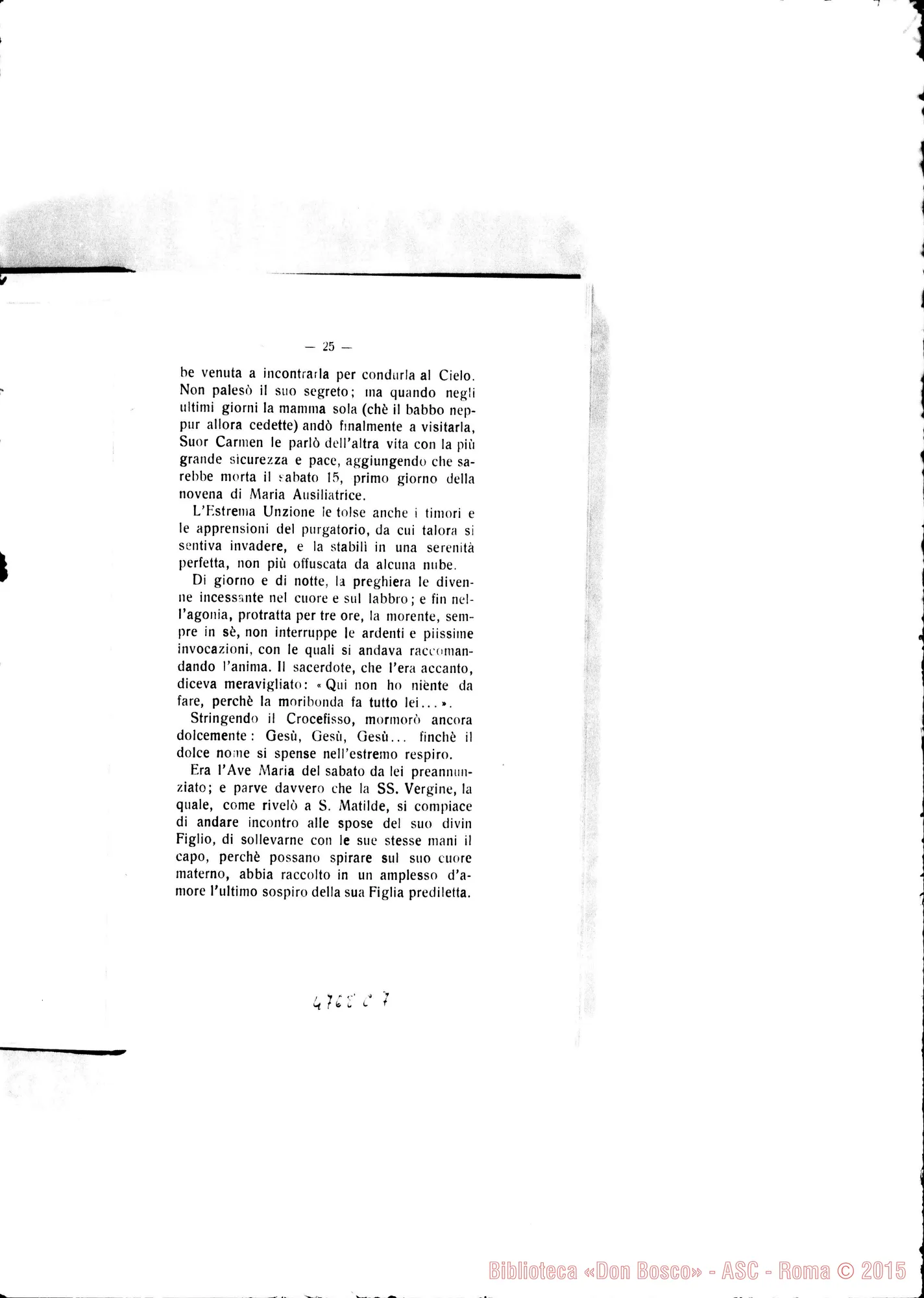 Fotogramma C 7 — Defunte nell’anno 1909 con cenni biografici